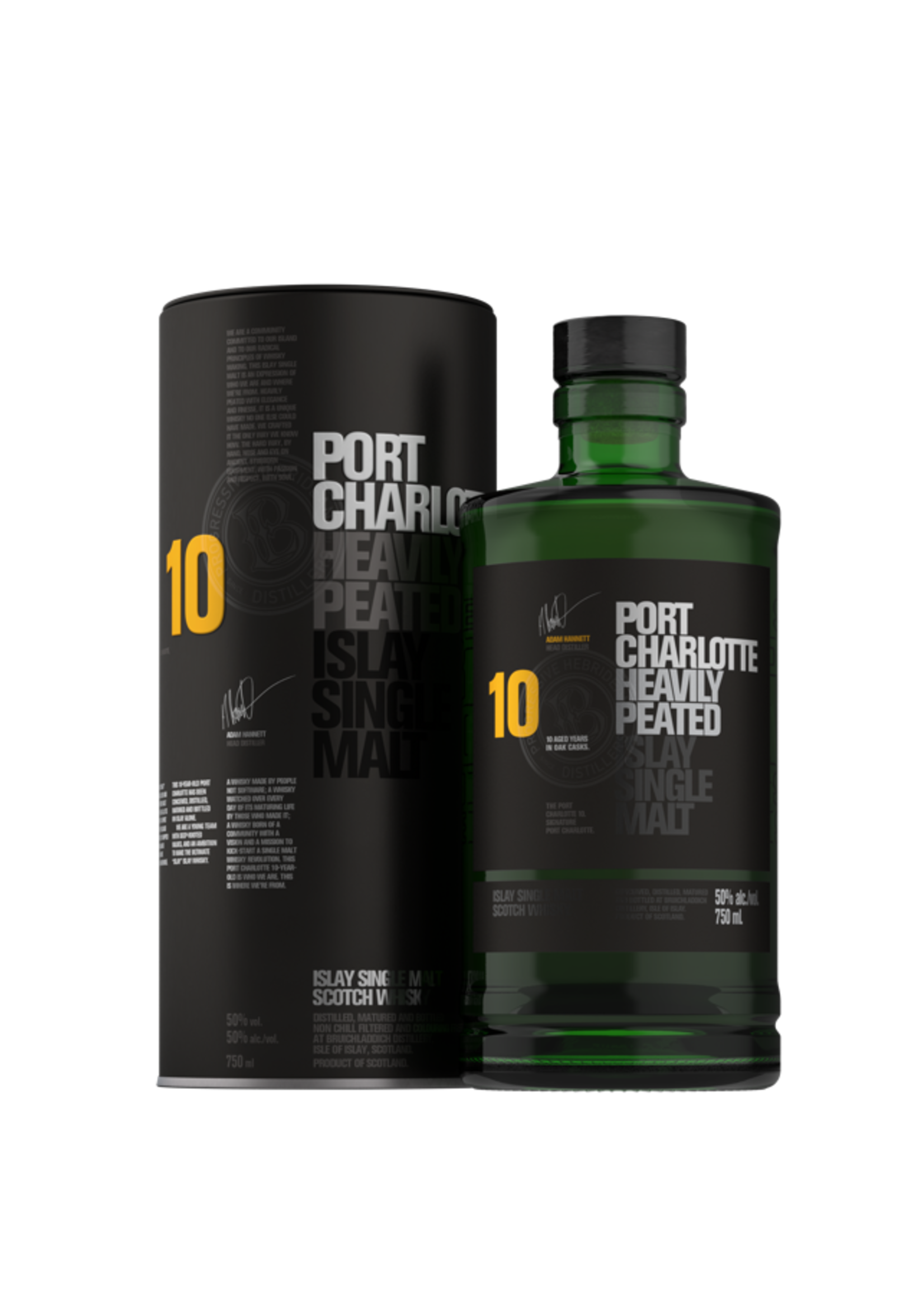 Bruichladdich Bruichladdich / Port Charlotte 10 Year Heavily Peated / 750mL
