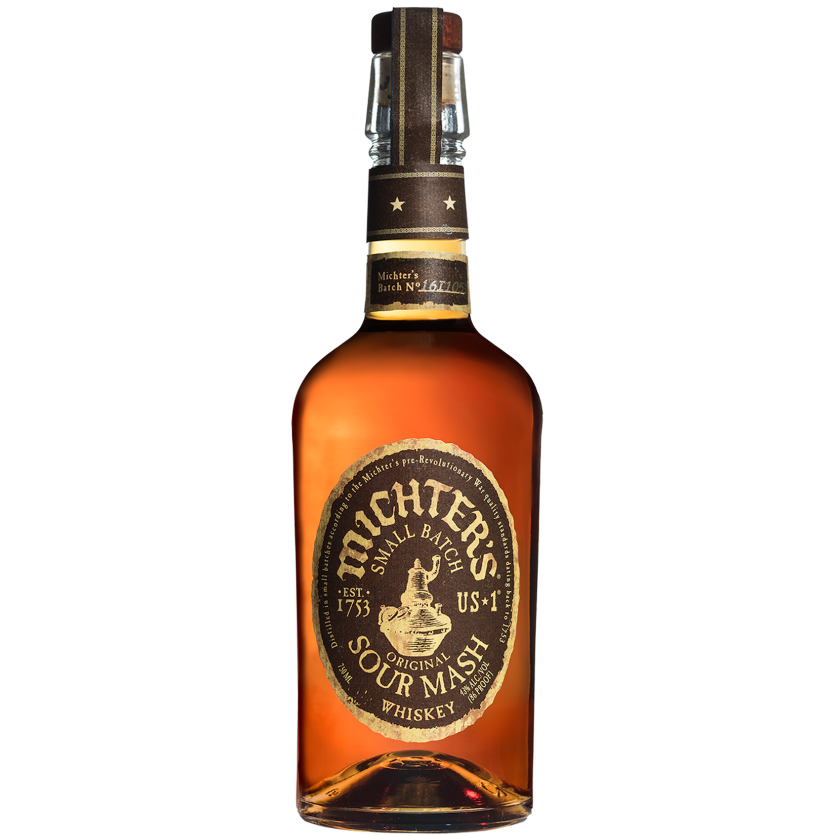 Michter's Michter's /  US*1 Small Batch Sour Mash Whiskey 43% abv / 750mL