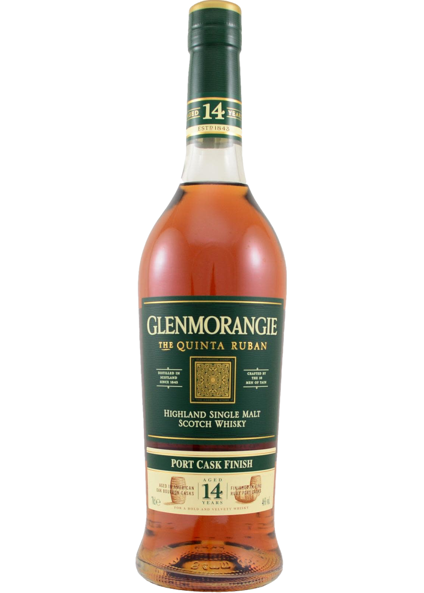 Glenmorangie Glenmorangie / Quinta Ruban 14 Port Cask Finish Single Malt Scotch Whisky / 750mL