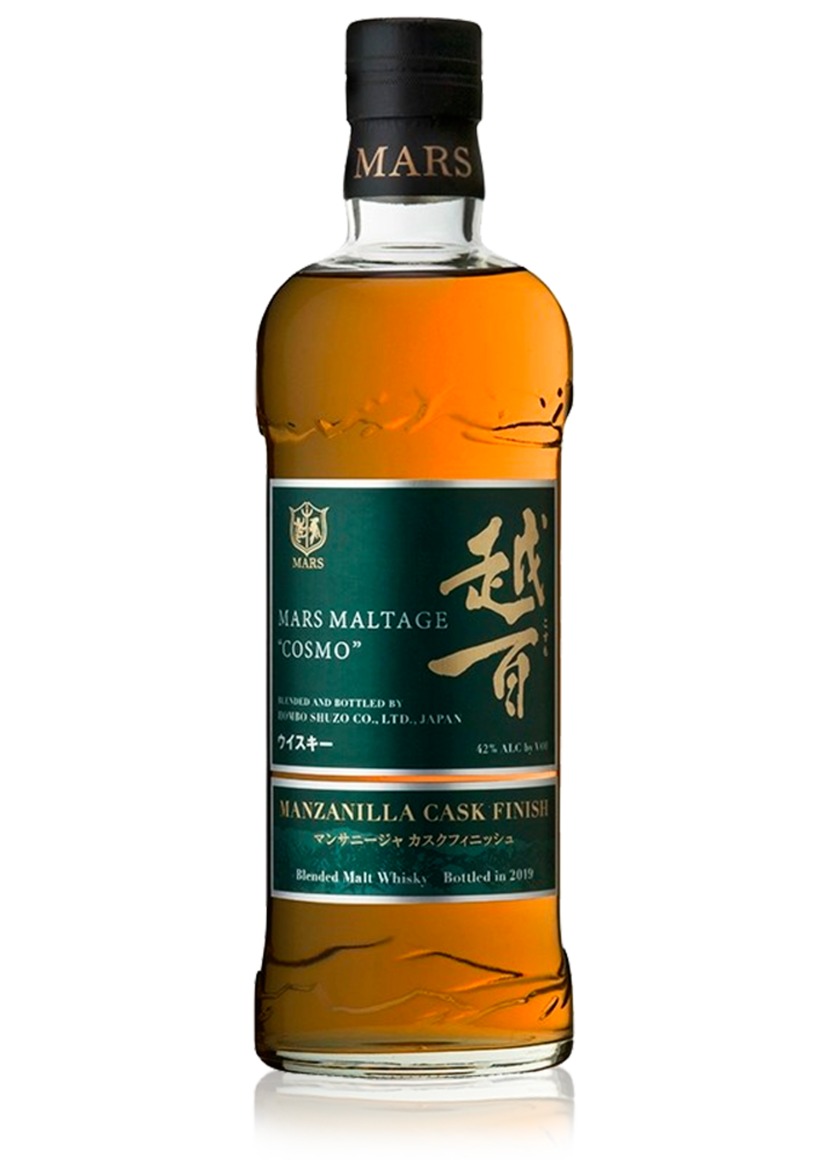Mars Mars / Maltage “Cosmo” Manzanilla Sherry Cask Finish Japanese Whisky 42% abv / 700mL
