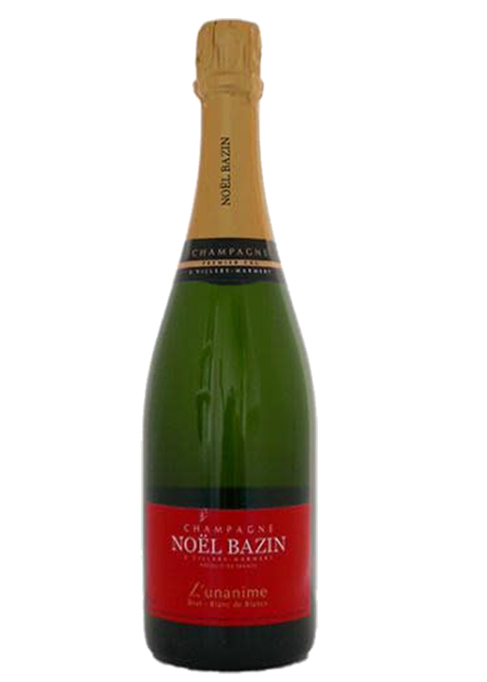 Champagne Noël Bazin Champagne Noël Bazin / Blanc de Blancs Brut L'Unanime (NV) / 750mL