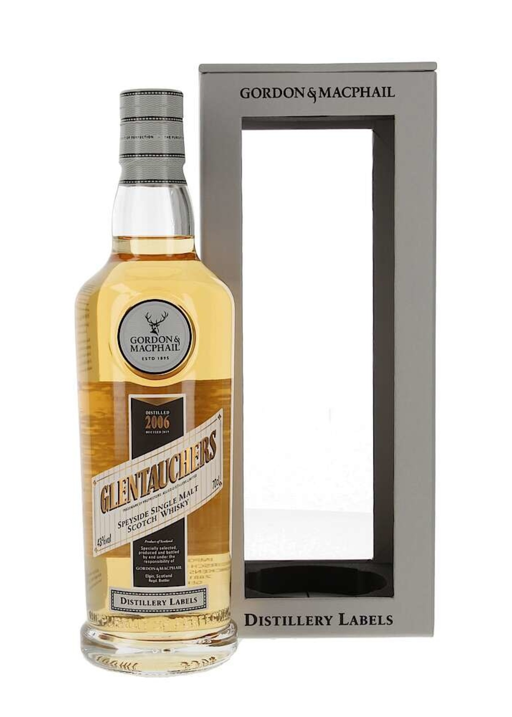 Gordon & Macphail Gordon & Macphail / Glentauchers 13 Year Old Distillery Labels 2006 Single Malt Scotch Whisky 43% abv/ 750 mL