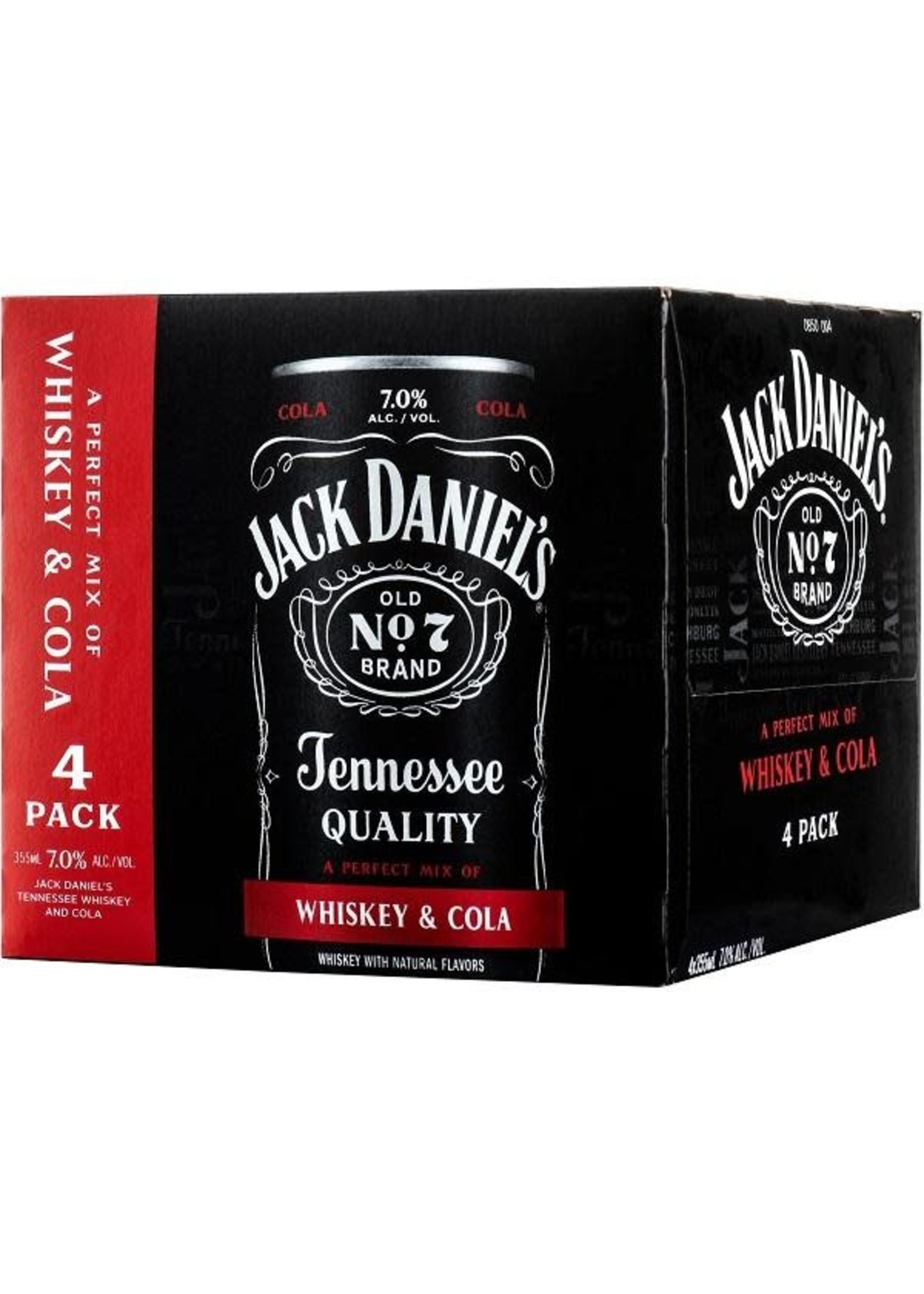 Jack Daniel's / Jack & Coke / 355mL x 4Pack