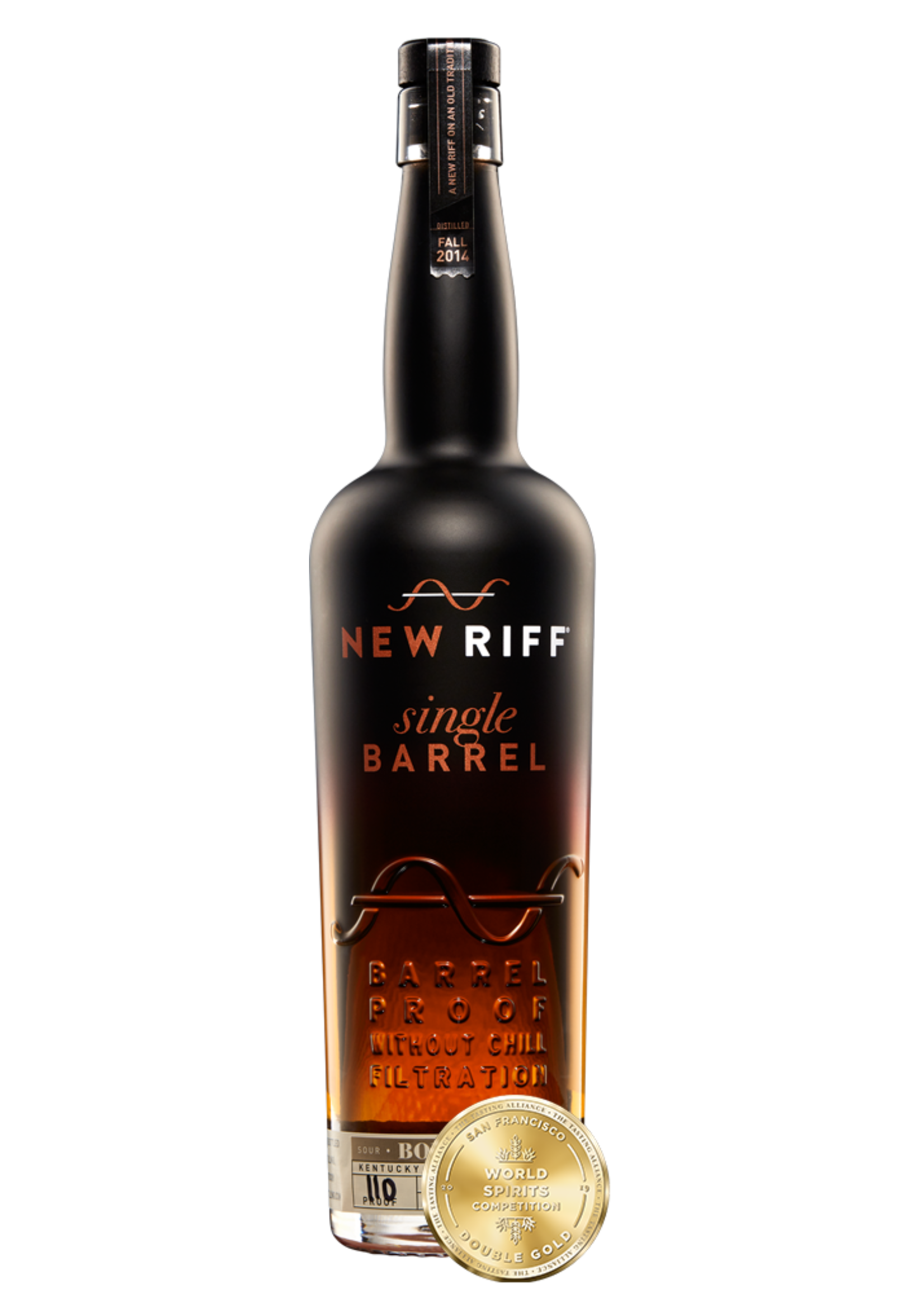 New Riff New Riff / Single Barrel Kentucky Bourbon Whiskey Cask Strength / 750mL / batches may vary