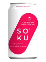 Soku Soku / Strawberry Soju Cocktail / 355mL can