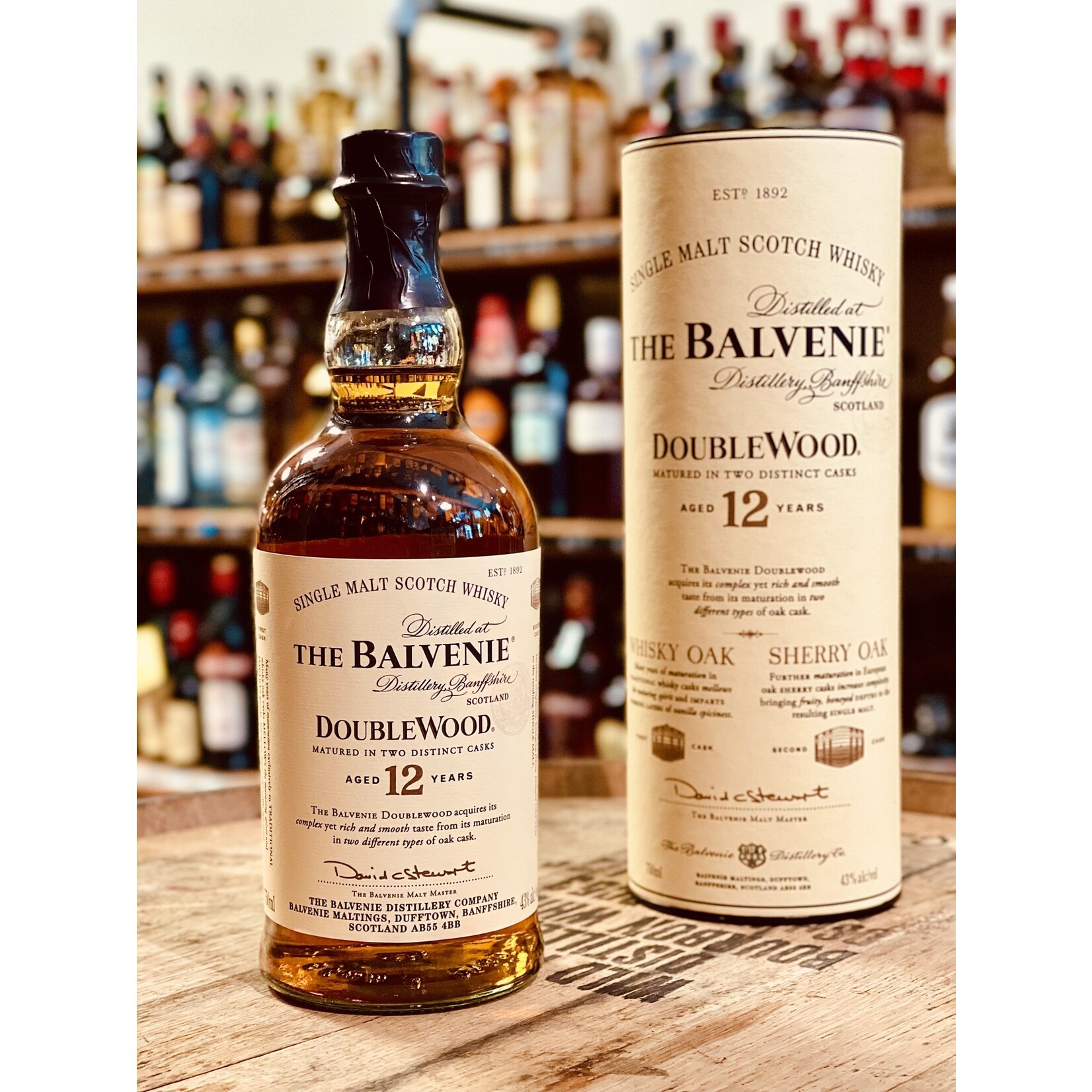 Balvenie The Balvenie / 12 Years Old DoubleWood Single Malt Scotch Whisky / 750mL