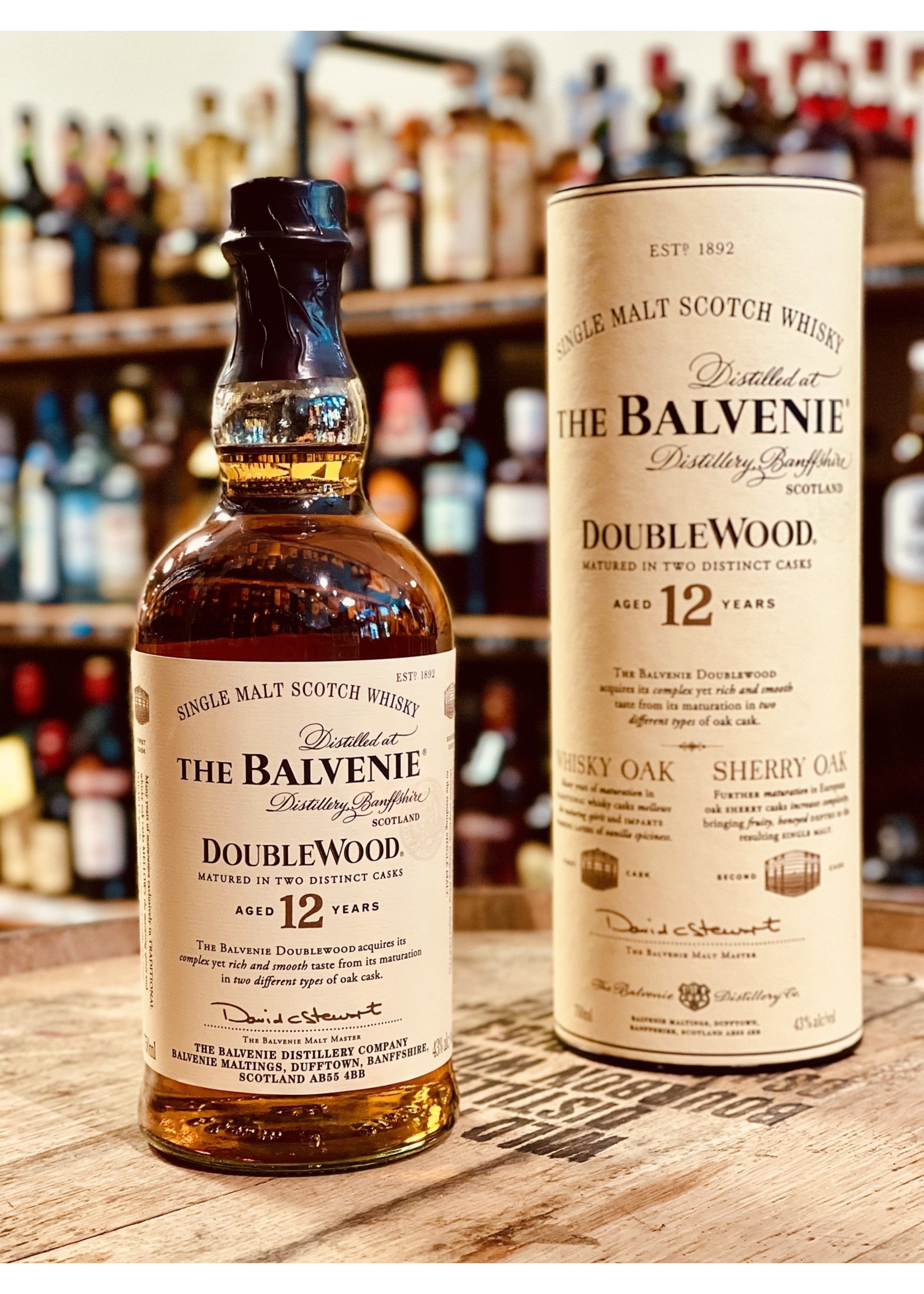 Balvenie The Balvenie / 12 Years Old DoubleWood Single Malt Scotch Whisky / 750mL