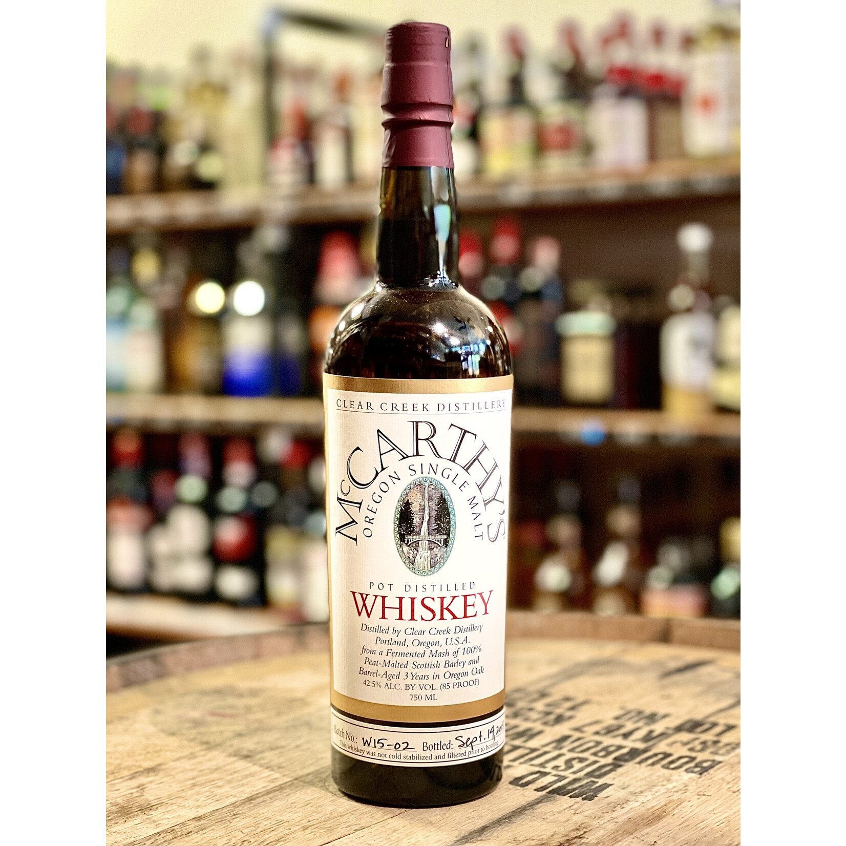 Mccarthy's Mccarthy's / Oregon Single Malt / 750mL