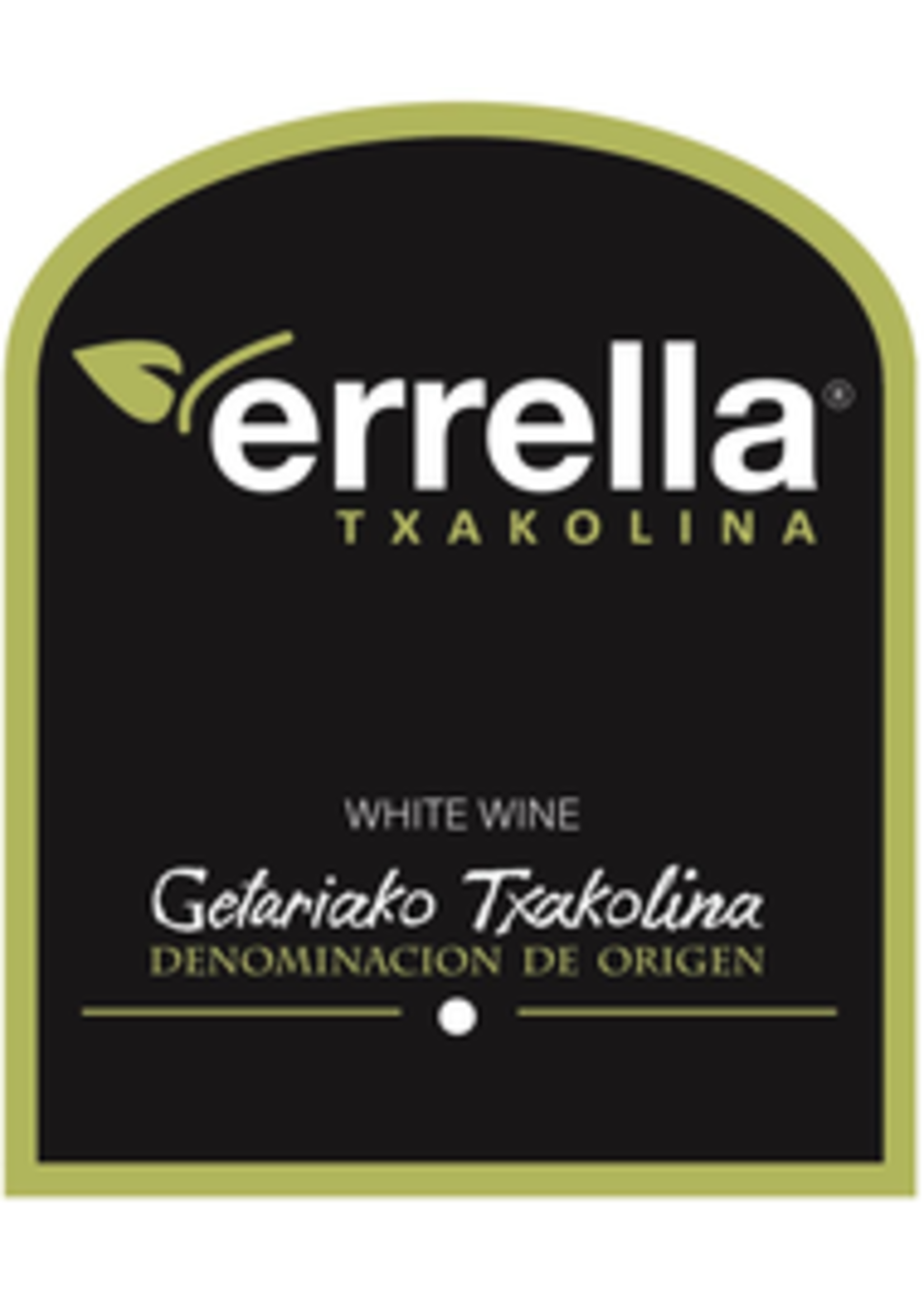 Errella Errella / Getariako Txakolina 2020 / 750mL