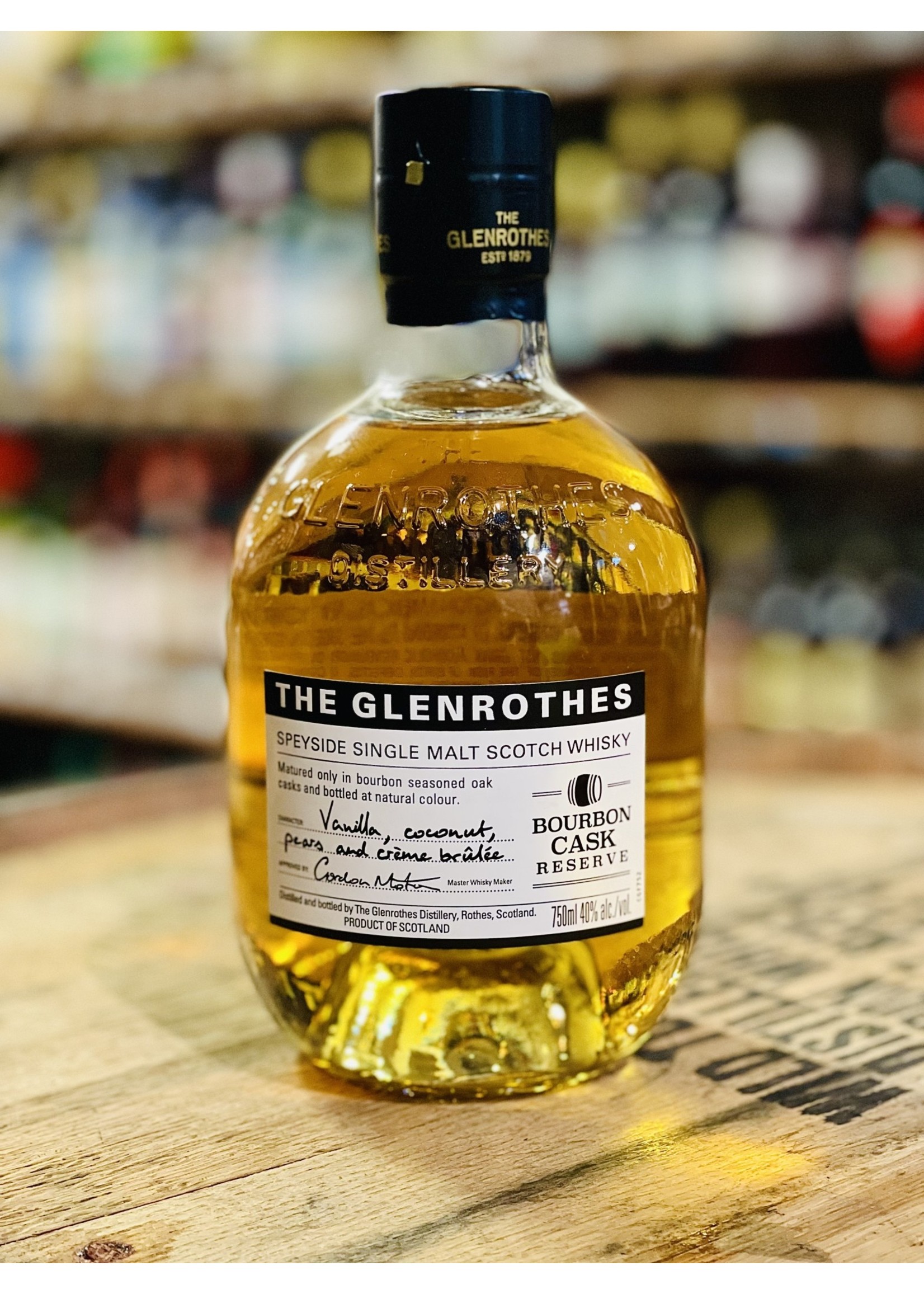 Glenrothes Glenrothes / Bourbon Cask Reserve Single Malt Scotch Whisky 40% abv / 750mL