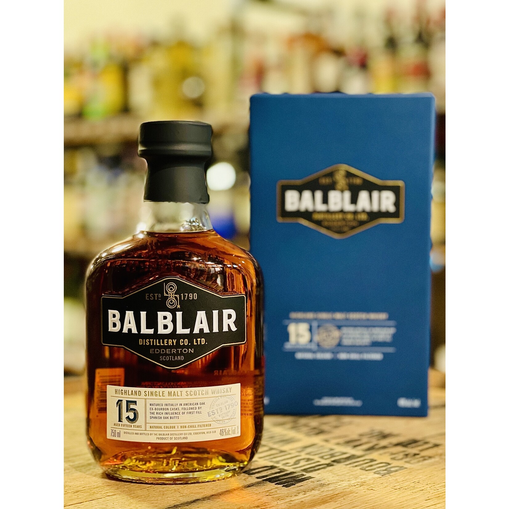 Balblair Balblair / 15 Year Old Single Malt Scotch 46% abv / 750mL
