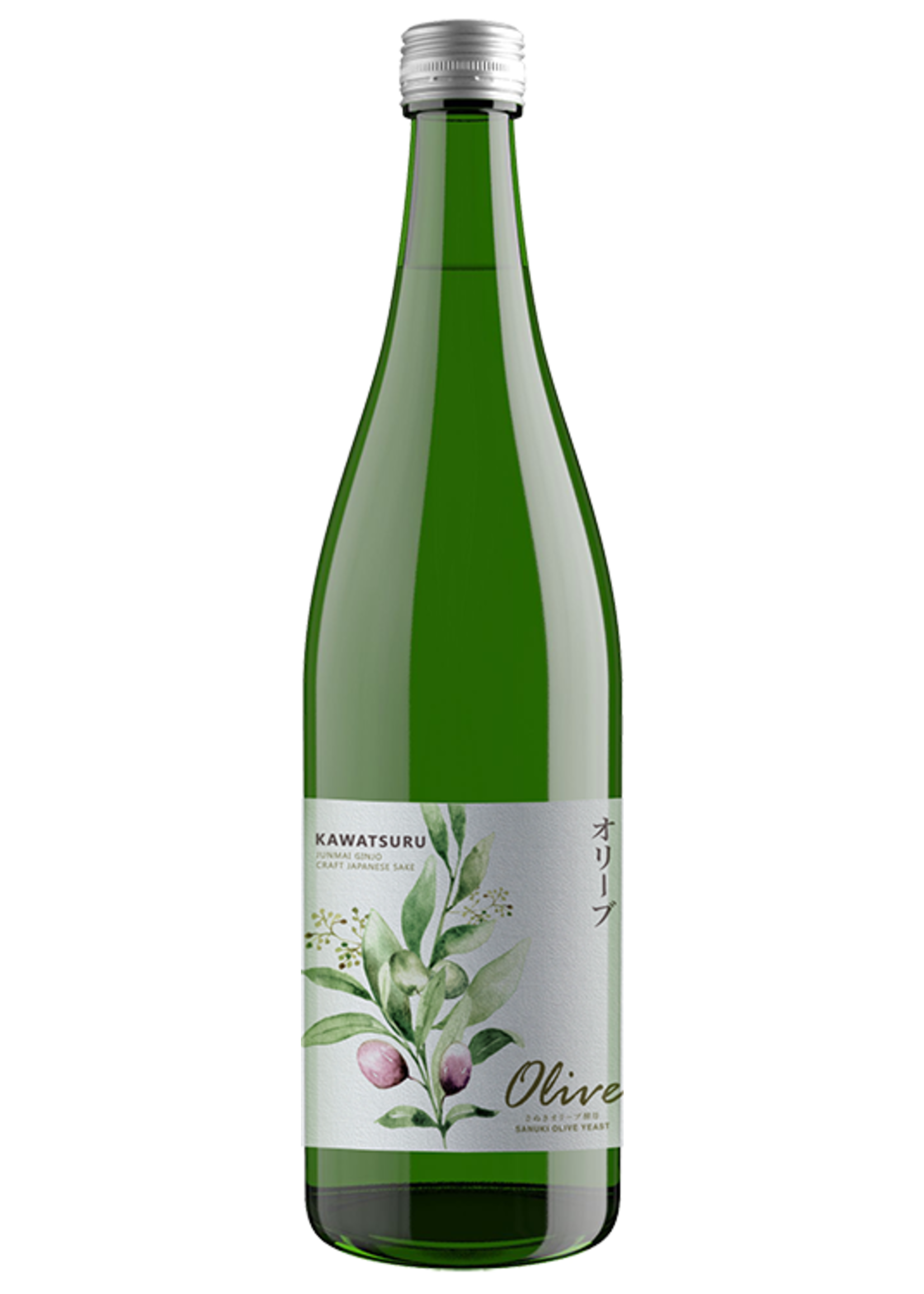 Kawatsuru Sake Brewing Kawatsuru Sake Brewing / Olive Junmai Ginjo Sake / 720mL