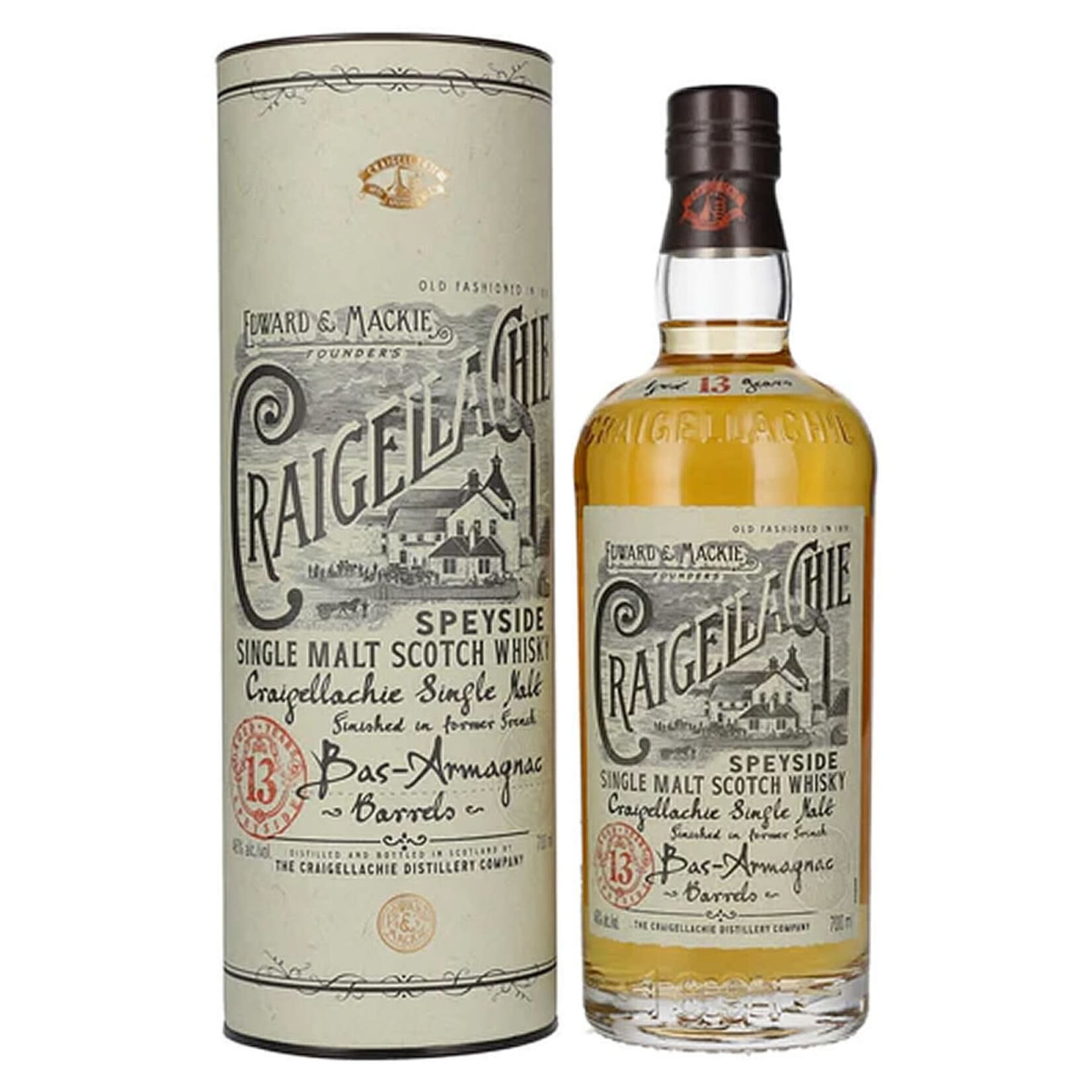 Craigellachie Craigellachie / Armagnac Cask Finished Single Malt Scotch Whisky 13 Year 46% abv / 750mL