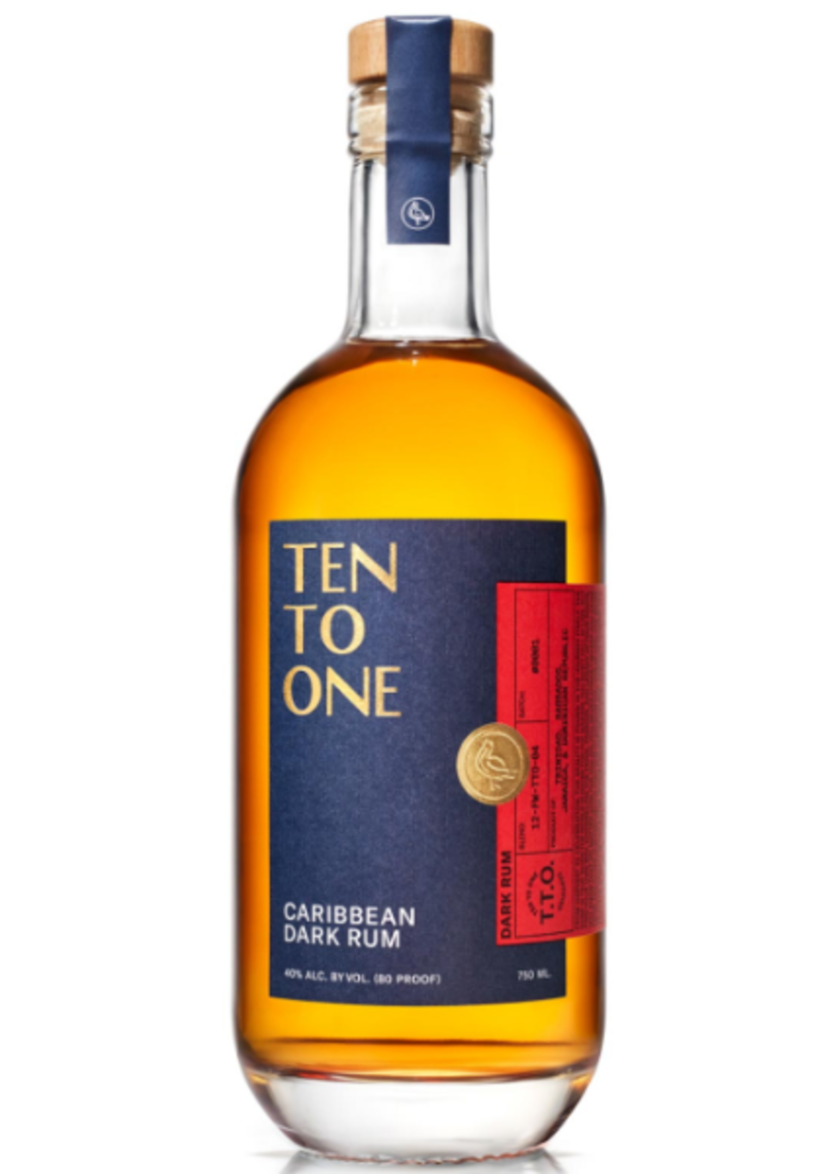 Ten To One Ten To One / Caribbean Dark Rum / 750mL