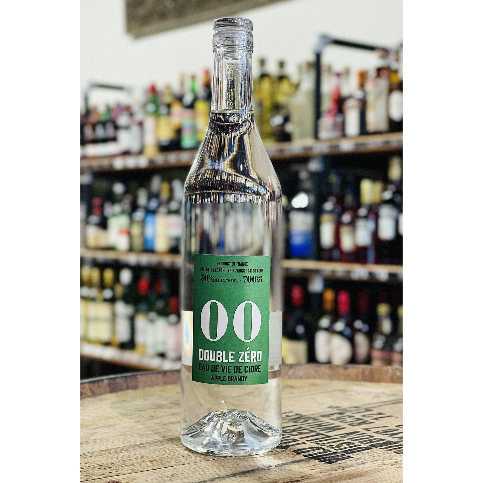 Cyril Zangs / Double Zero 00 Eau De Vie de Cider Apple Brandy 50% abv / 700mL