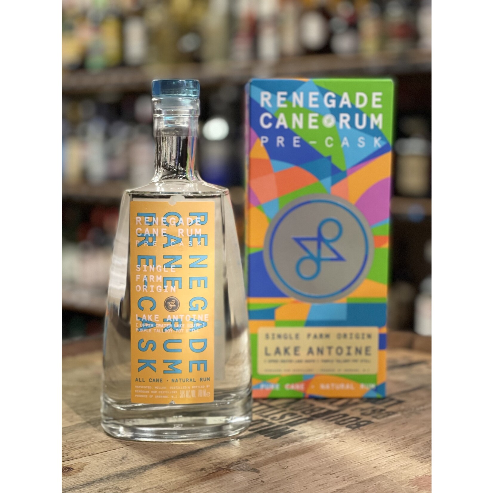 Renegade Rum Renegade Rum / Cane Rum Pre-Cask Grenada Single Farm Origin Lake Antoine Upper Crater Lake South Purple Tallboy - Pot Still 50% abv / 700mL