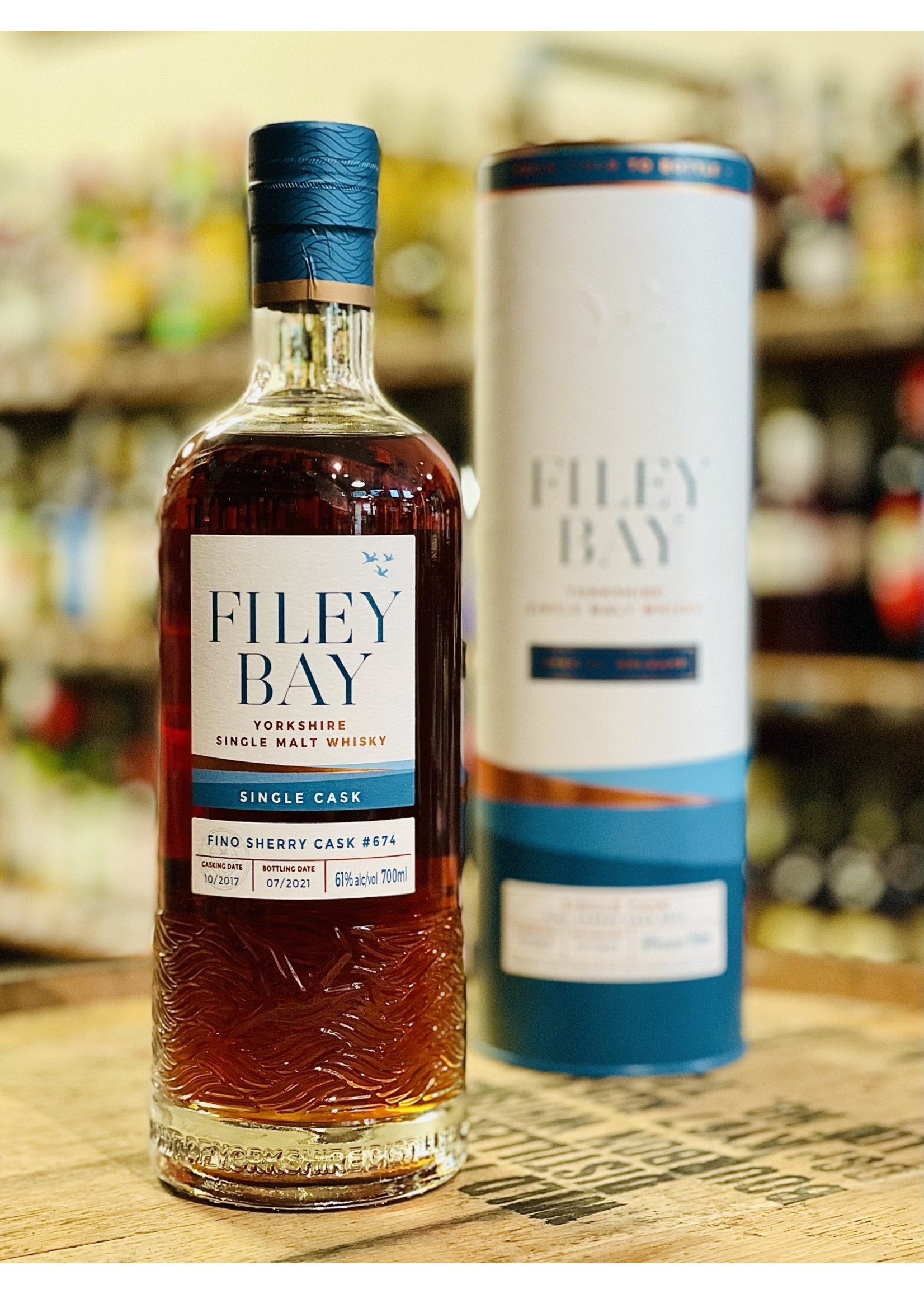 Filey Bay Filey Bay / Spirit of Yorkshire Fino Single Cask Single Malt Whisky 61% abv / 700mL