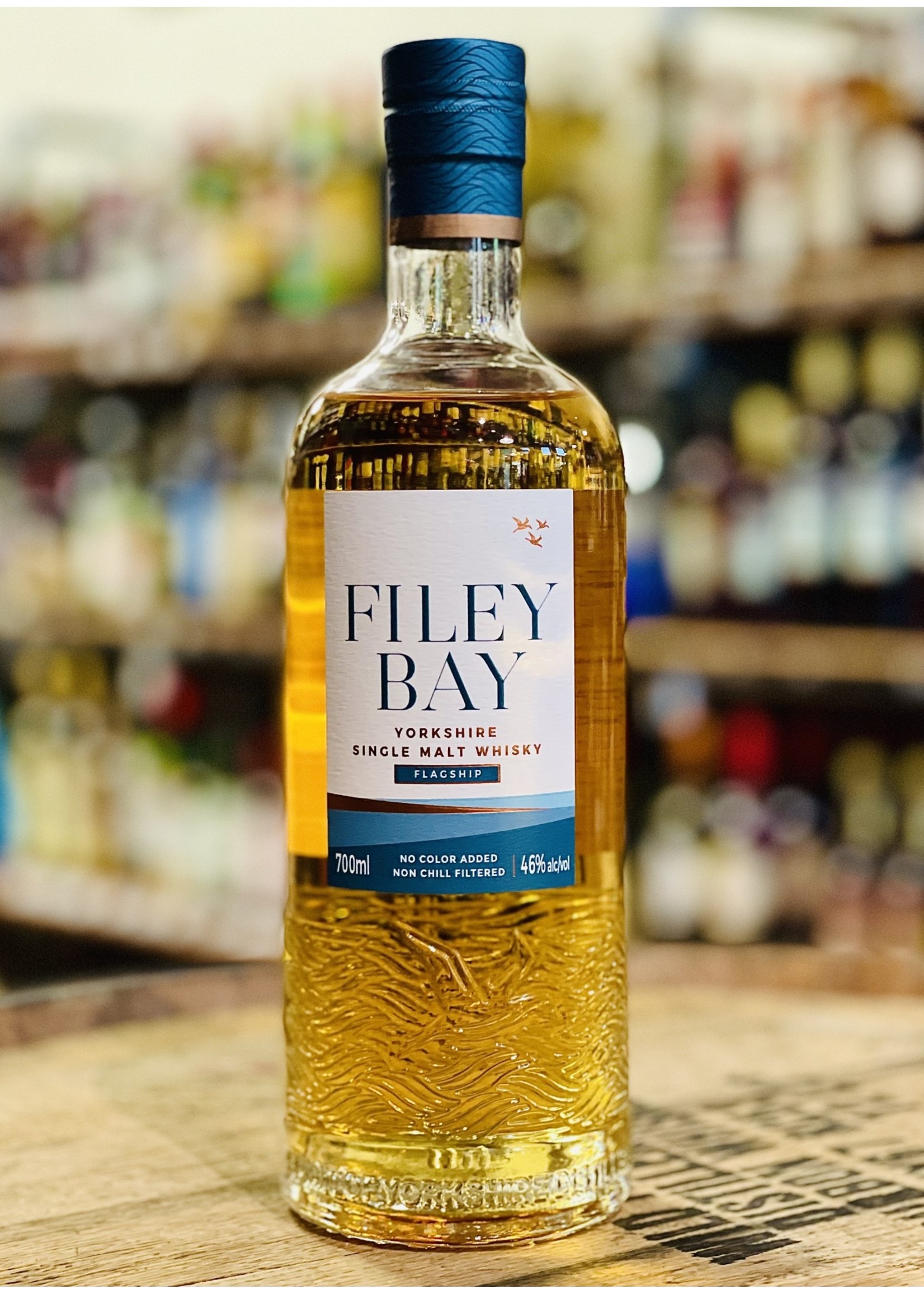 Filey Bay Filey Bay / Spirit of Yorkshire Flagship Single Malt Whisky 46% abv / 700mL