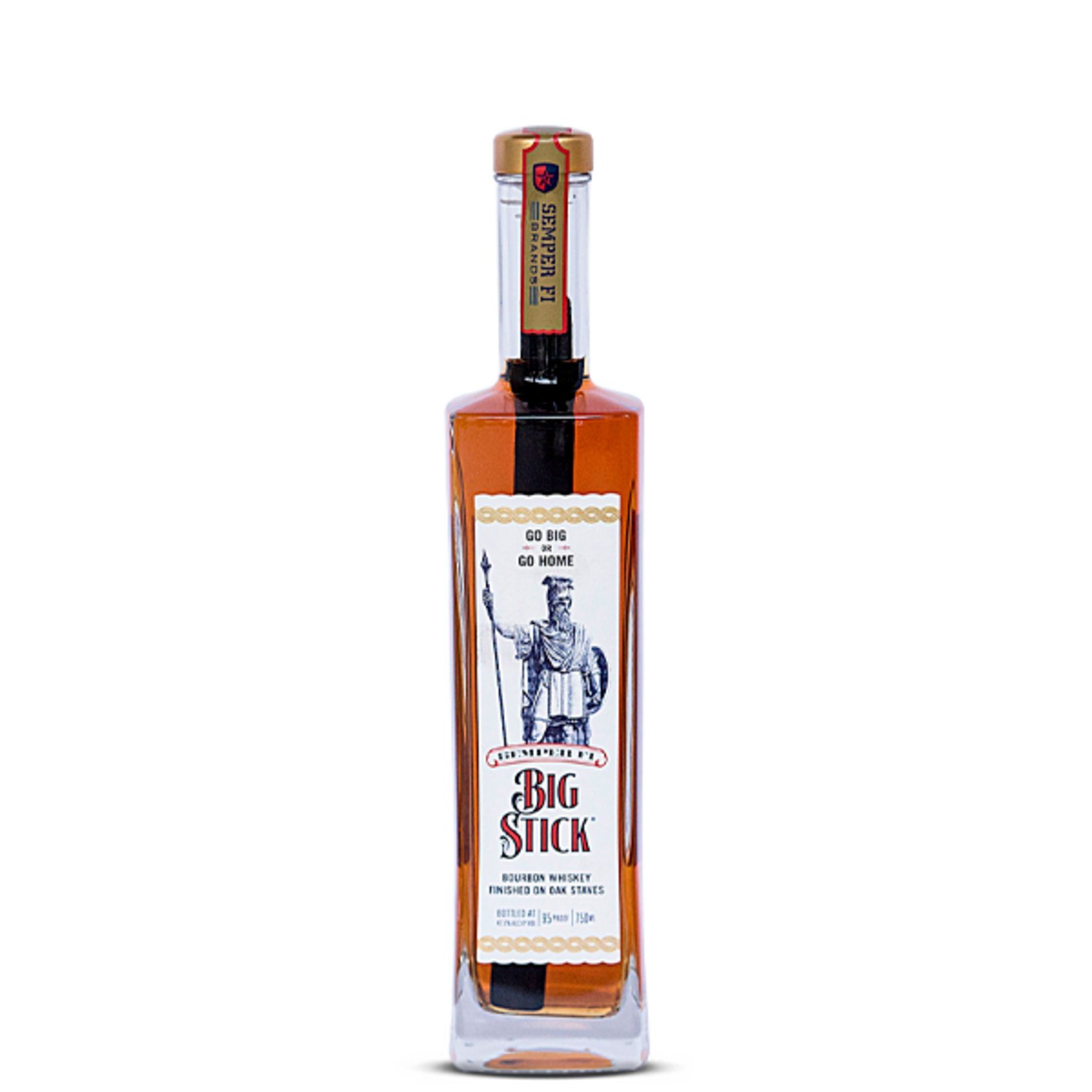 Big Stick / Bourbon Whiskey Finished on Oak Staves 47.5% abv / 750mL