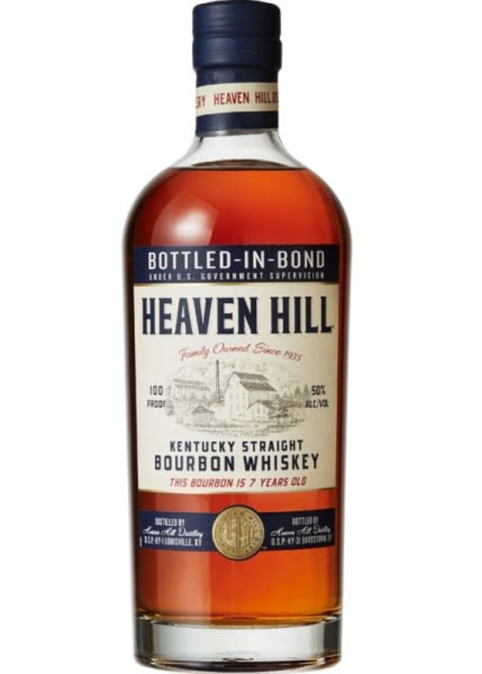 Heaven Hill Distilleries / 7 Years Old Bottled-in-Bond Kentucky Straight Bourbon Whiskey / 750mL