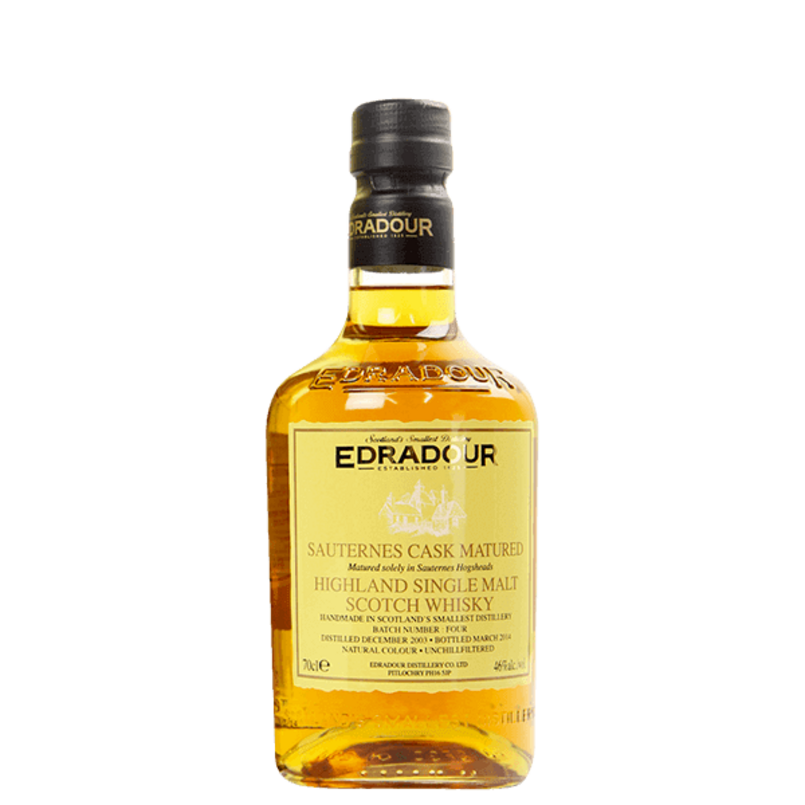 Edradour Edradour / Sauternes Cask Matured 10 year 2011 58.6% abv / 750mL