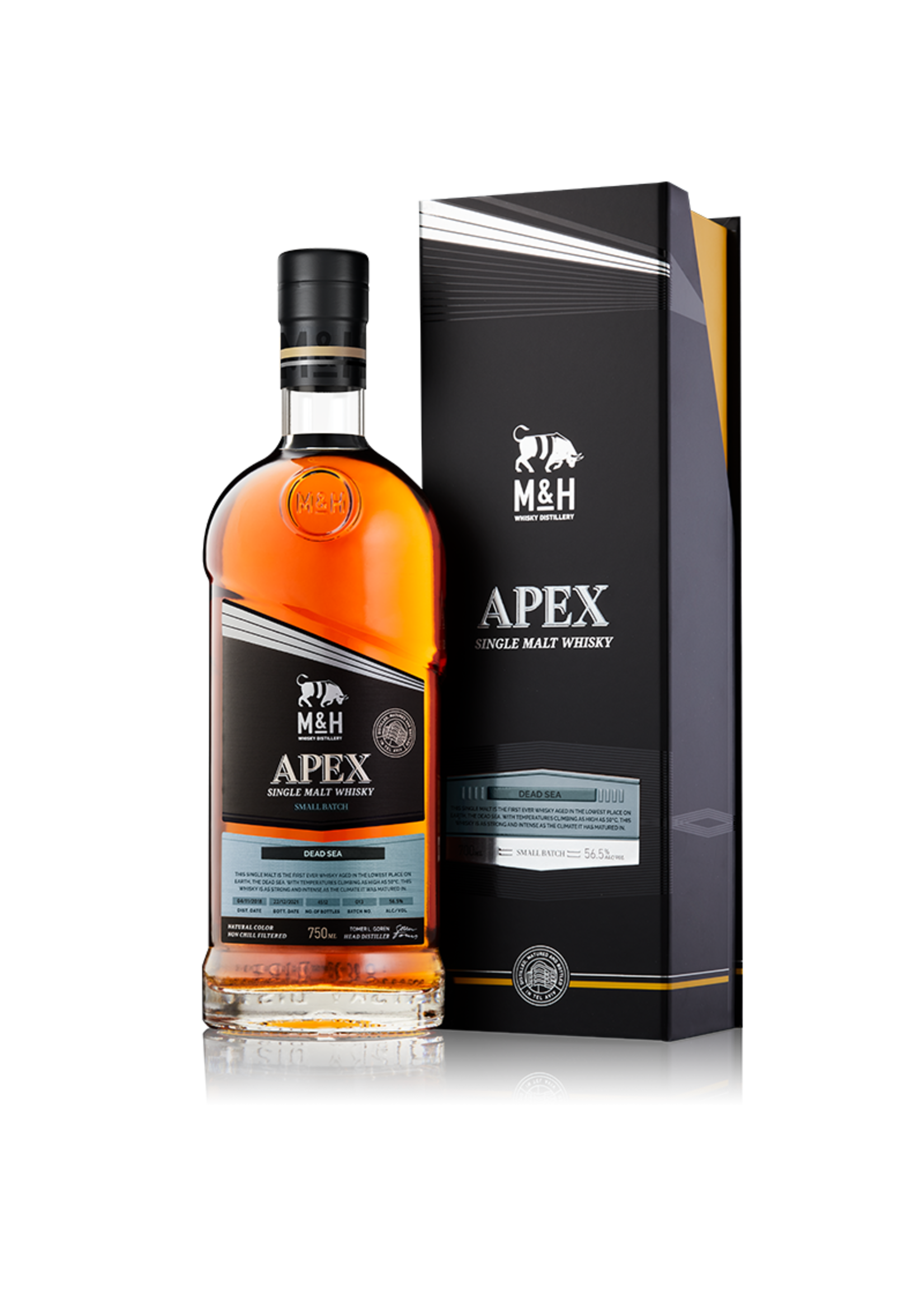 Milk and Honey Milk & Honey Distillery / Dead Sea Small Batch Apex Single Malt Whisky / 700mL
