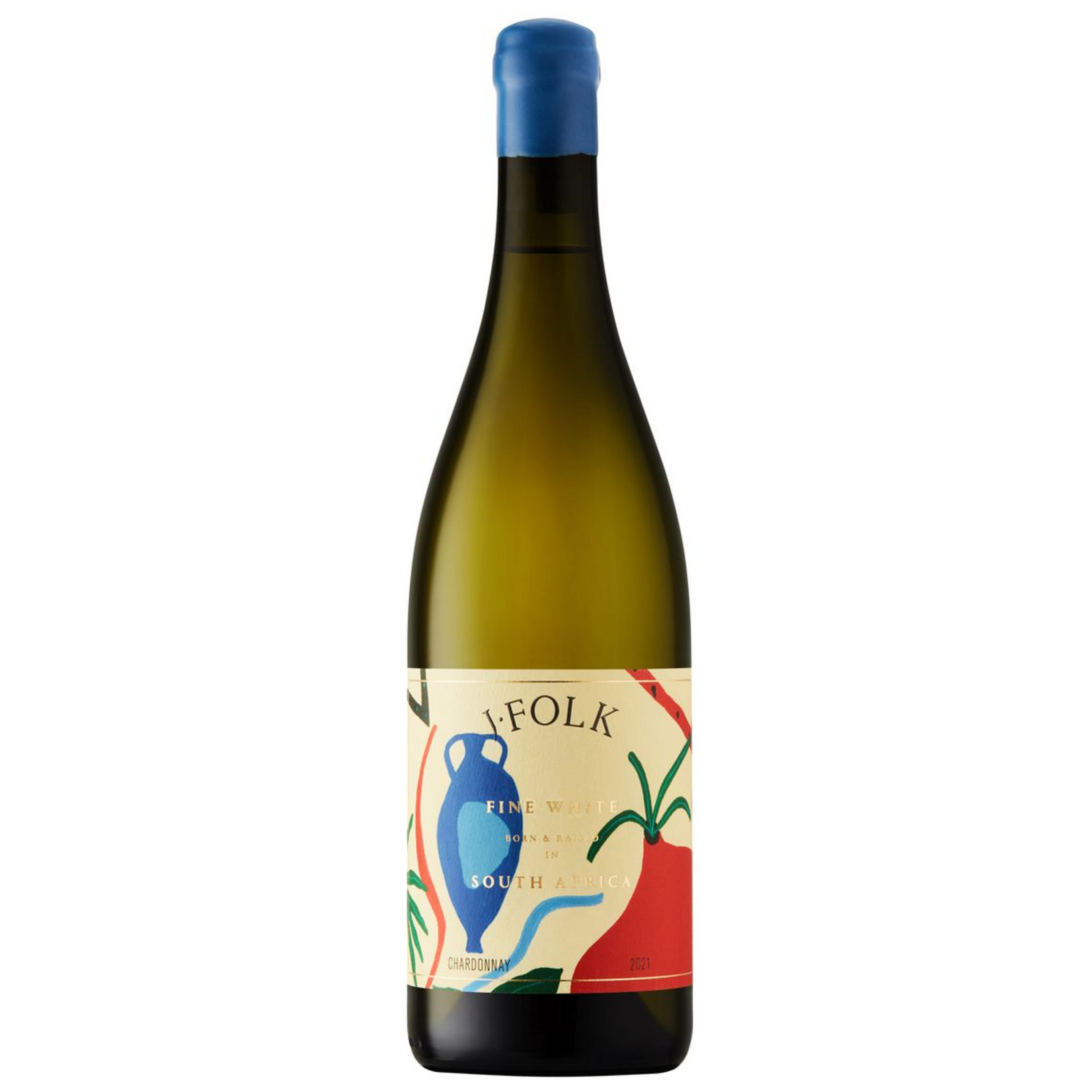 J-Folk J-Folk / Fine White Swartland Chardonnay / 750mL