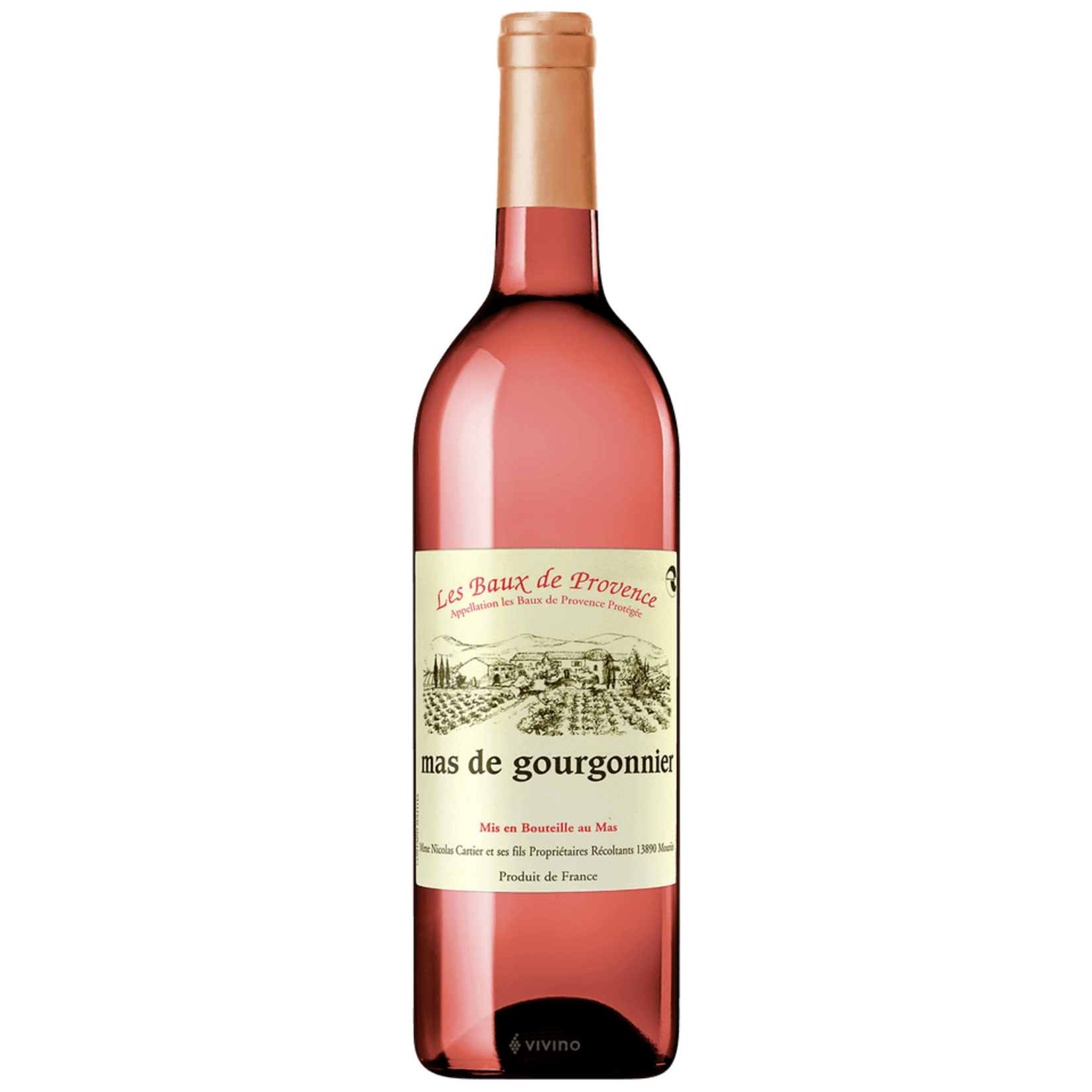 Mas de Gourgonnier Mas de Gourgonnier / Les Baux-de-Provence Rose 2021 / 750mL