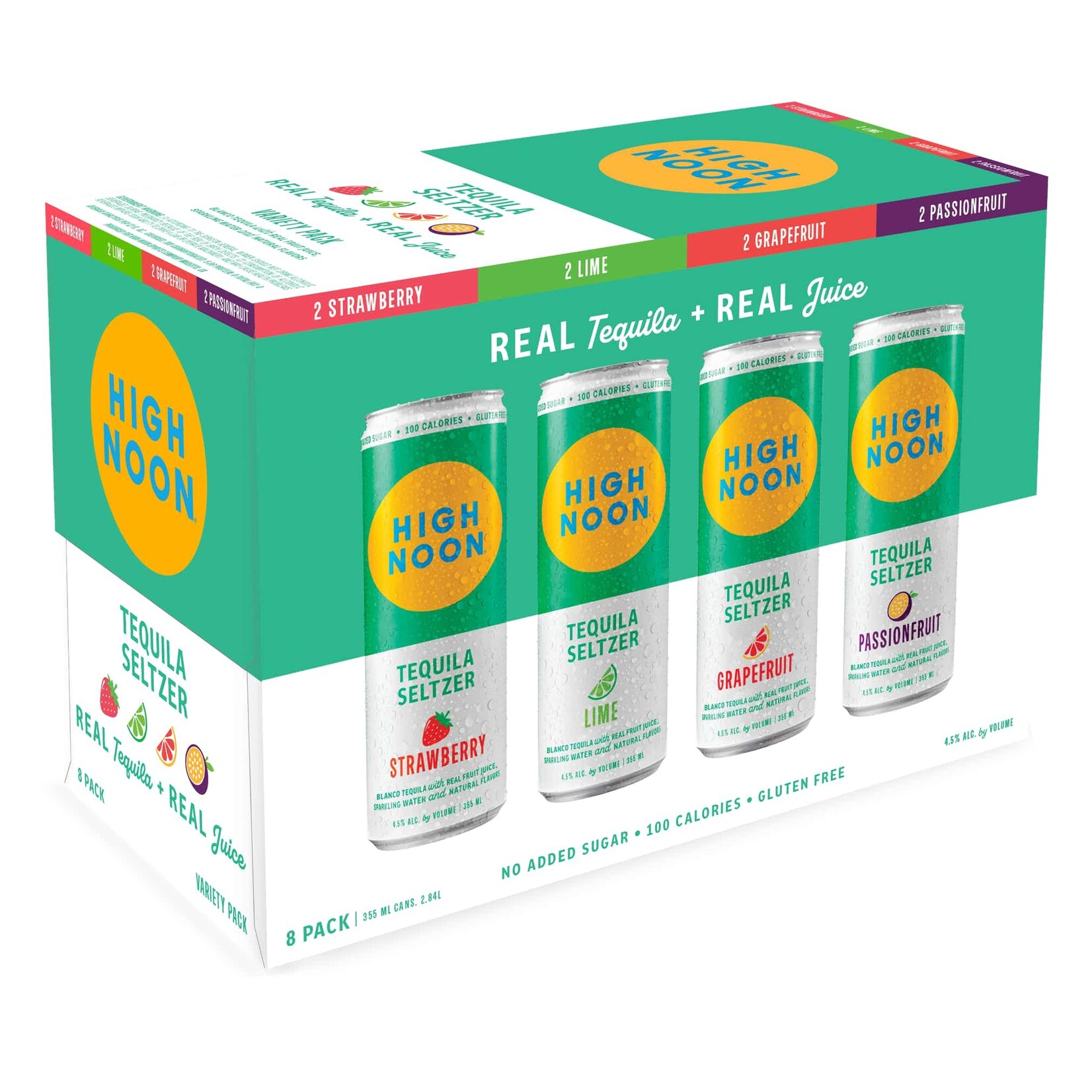 High Noon High Noon / Tequila Seltzer Variety Pack / 8x 12 oz Cans