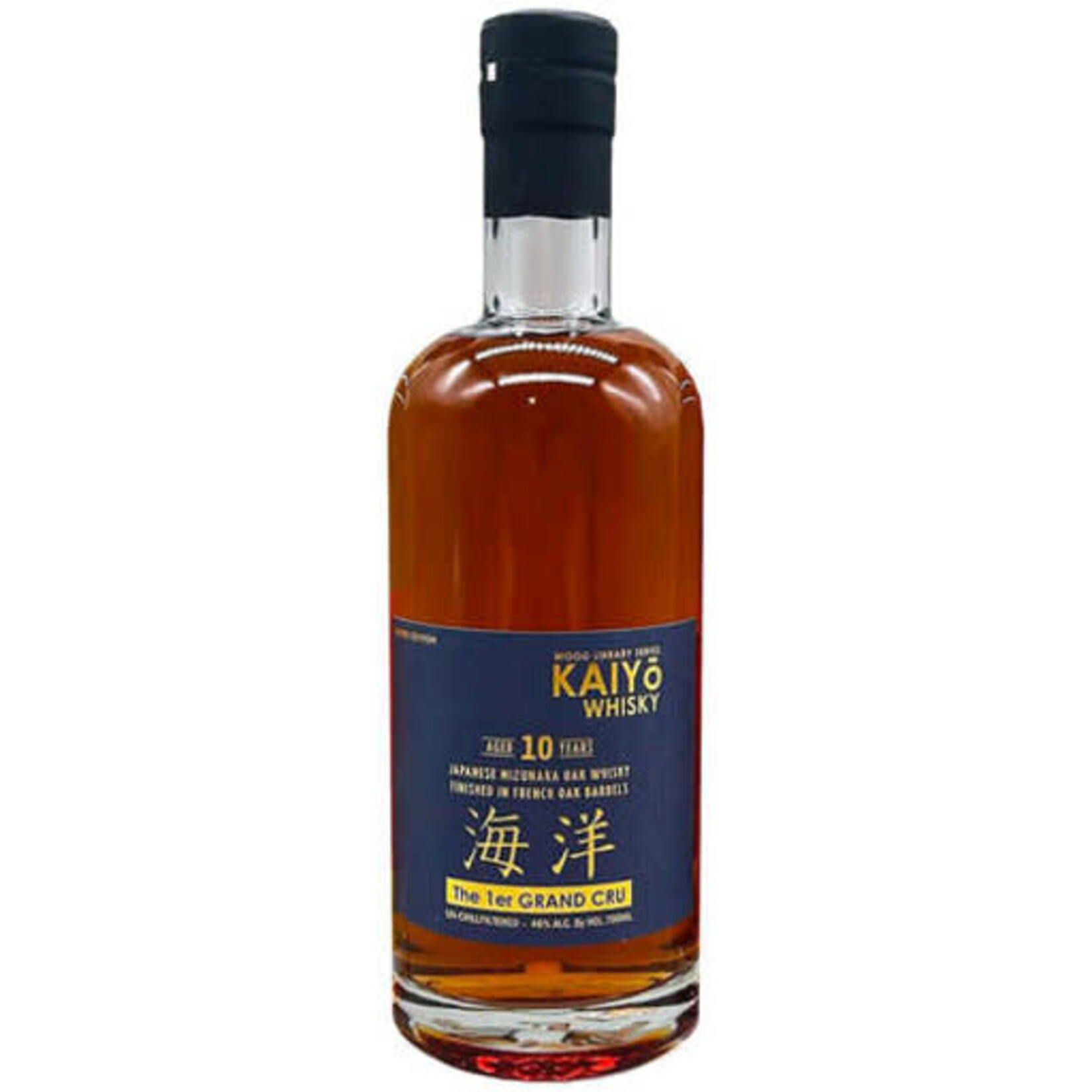 Kaiyo Whisky Kaiyo Whisky / 10 Year Grand Cru Japanese Mizunara Oak Whisky Finished in French Oak Casks 46% / 700mL