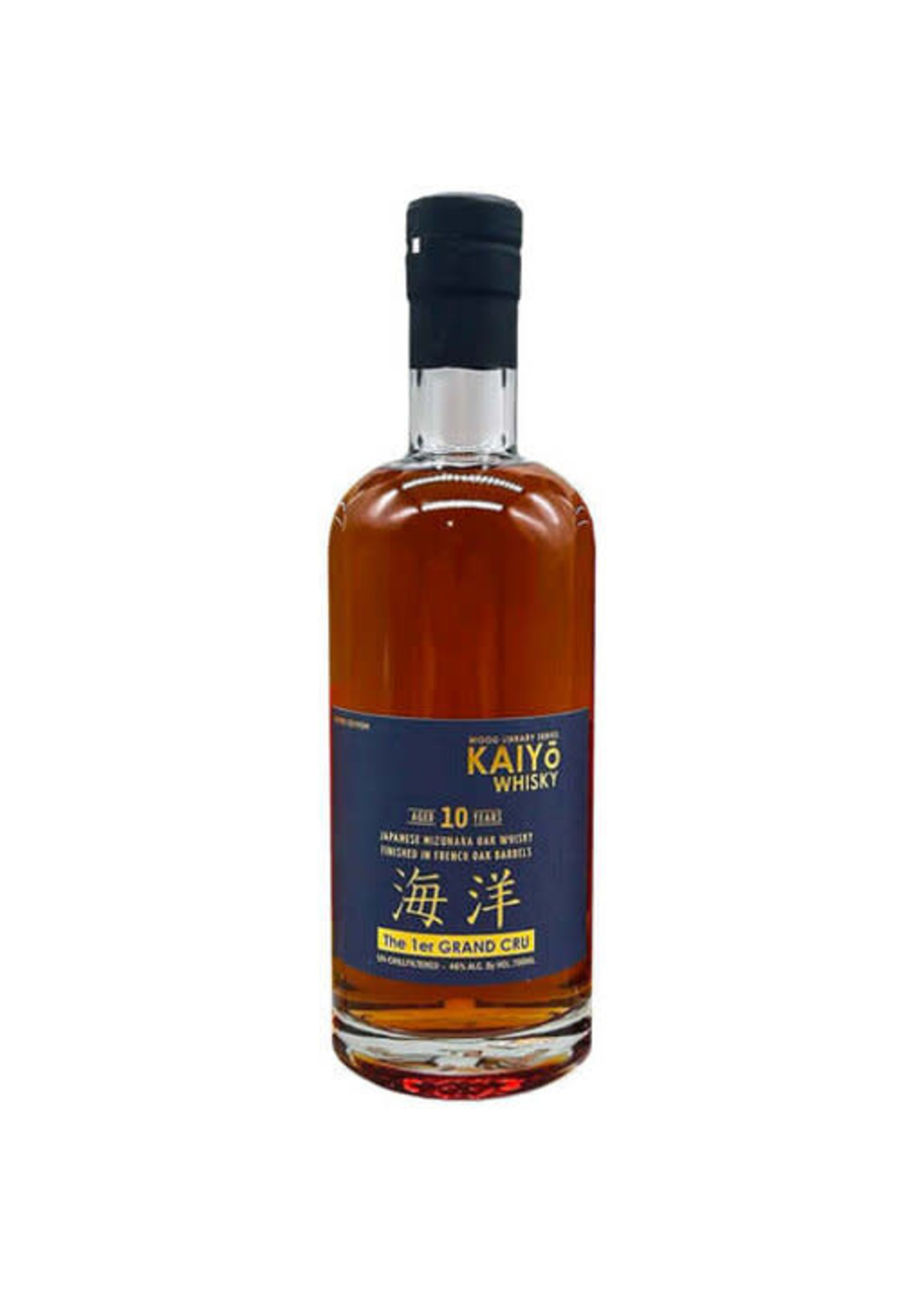 Kaiyo Whisky Kaiyo Whisky / 10 Year Grand Cru Japanese Mizunara Oak Whisky Finished in French Oak Casks 46% / 700mL