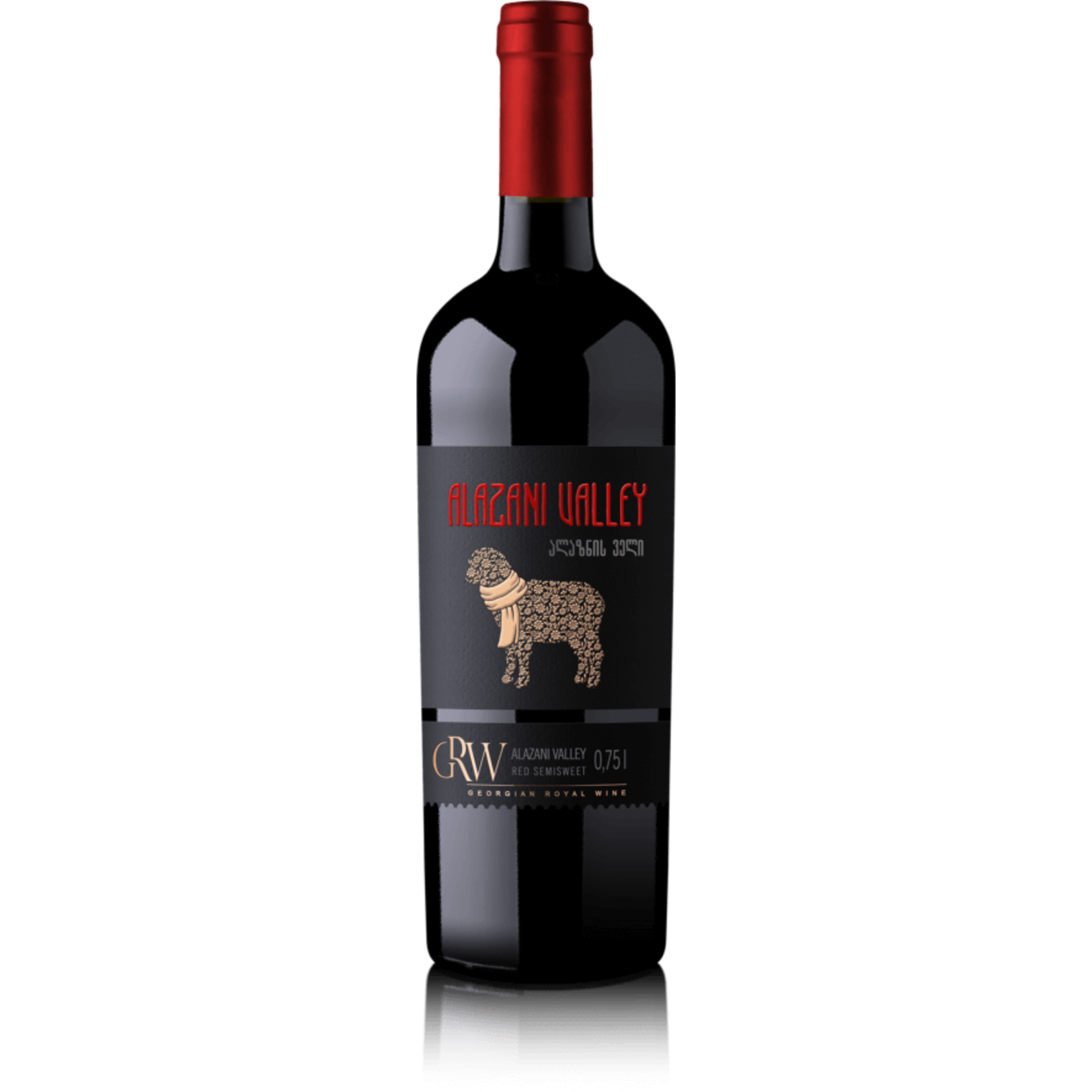 GRW GRW / Georgia Royal Wines Alazani Valley Red Semi-Sweet / 750mL