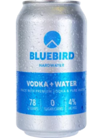 Bluebird Bluebird Hardwater / Vodka + Water 4% abv  / 355mL 4x Cans