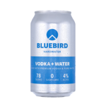 Bluebird Bluebird Hardwater / Vodka + Water 4% abv  / 355mL Can single