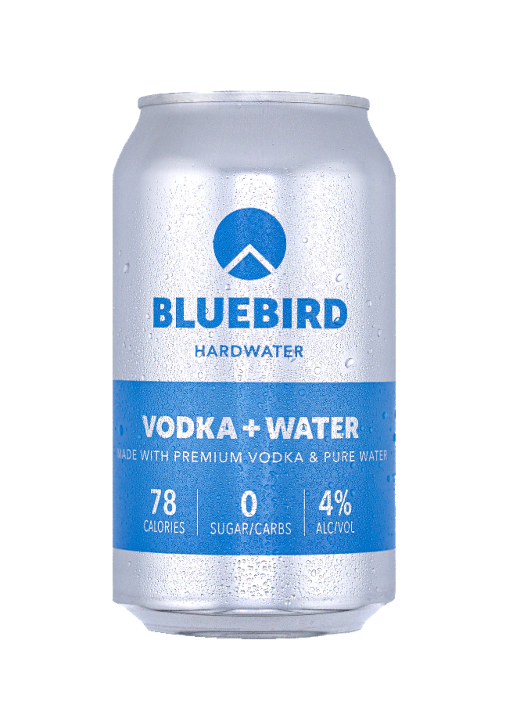Bluebird Bluebird Hardwater / Vodka + Water 4% abv  / 355mL Can single