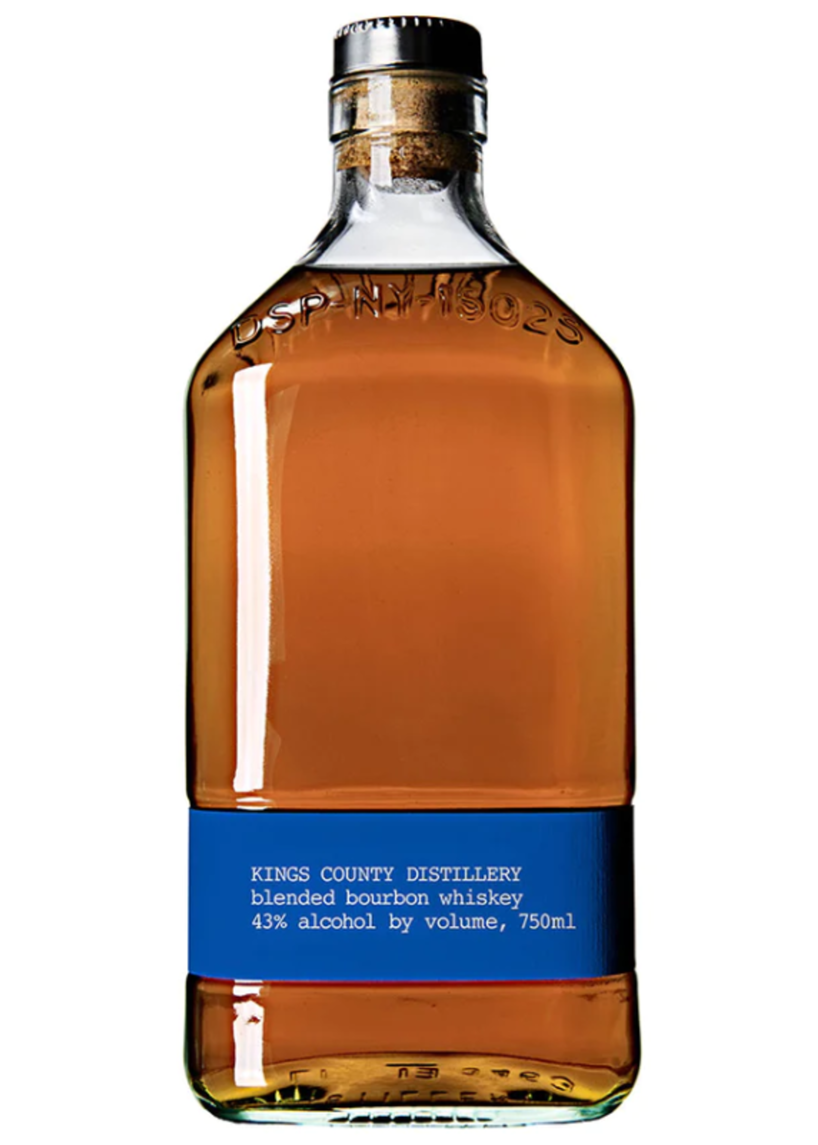 Kings County Distillery Kings County / Blended Bourbon Whiskey 43% abv / 750mL