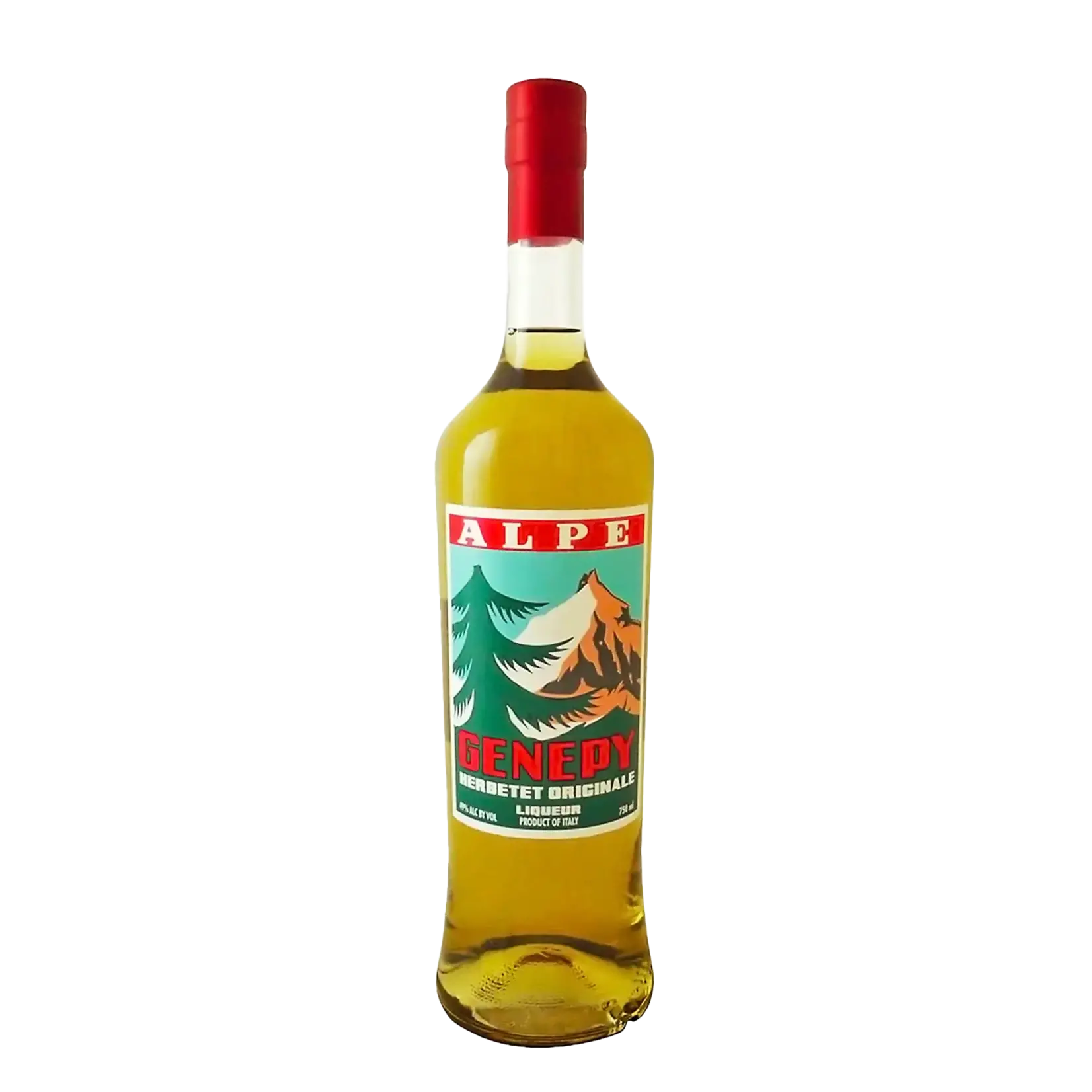 Alpe / Genepy Herbetet Originale Liqueur 49% abv / 700mL