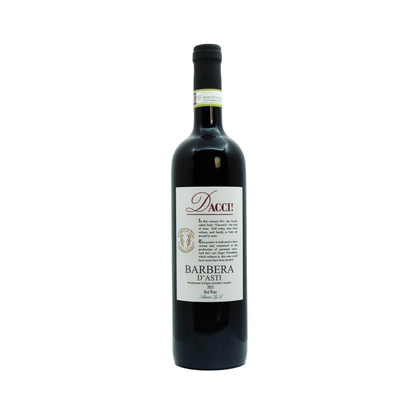 Dacci! Dacci! / Barbera d'Asti Red / 750mL