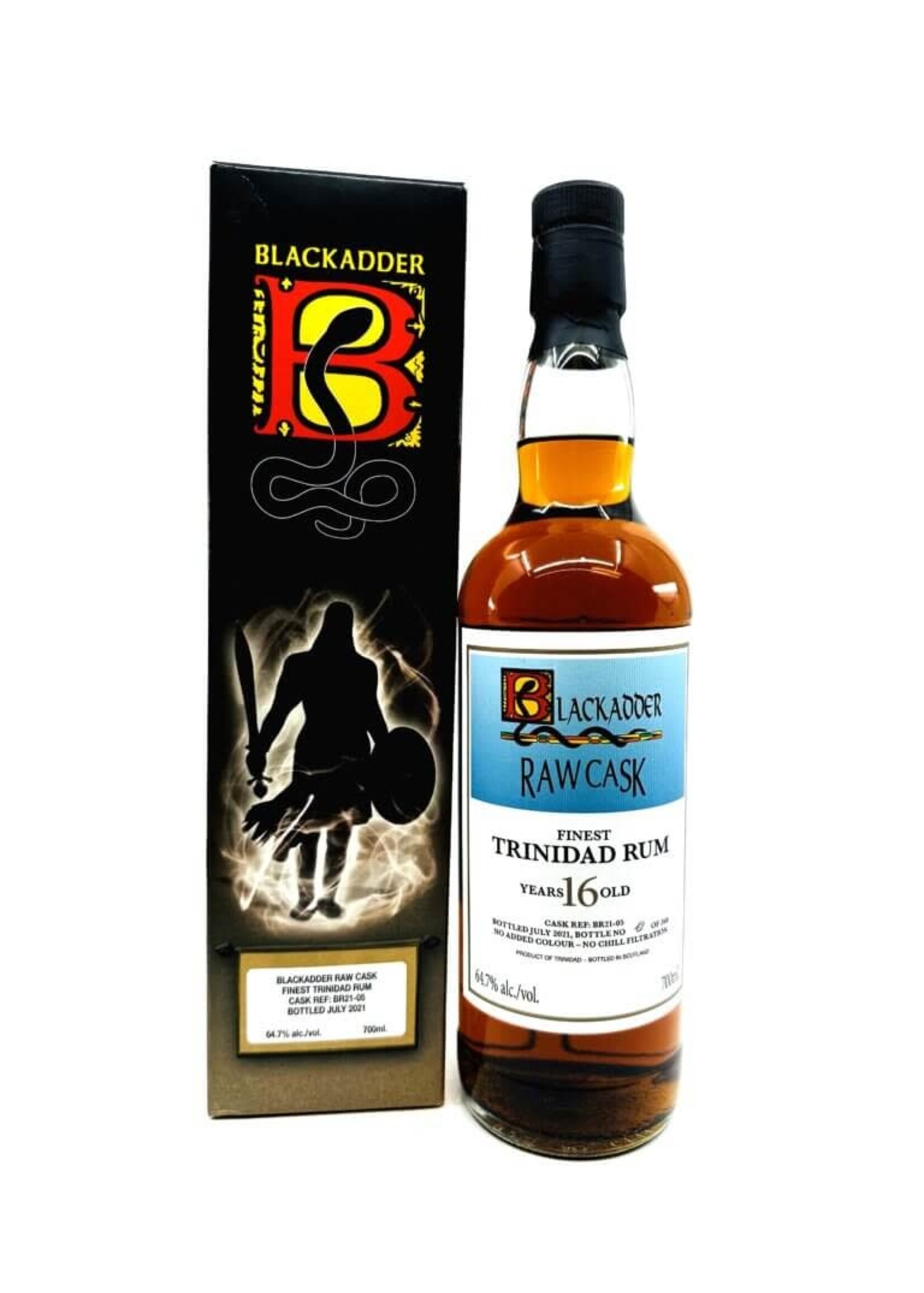 Blackadder Blackadder / Trinidad 16 Year 2021 Raw CaskTrinidad Rum 64.7% abv / 700mL