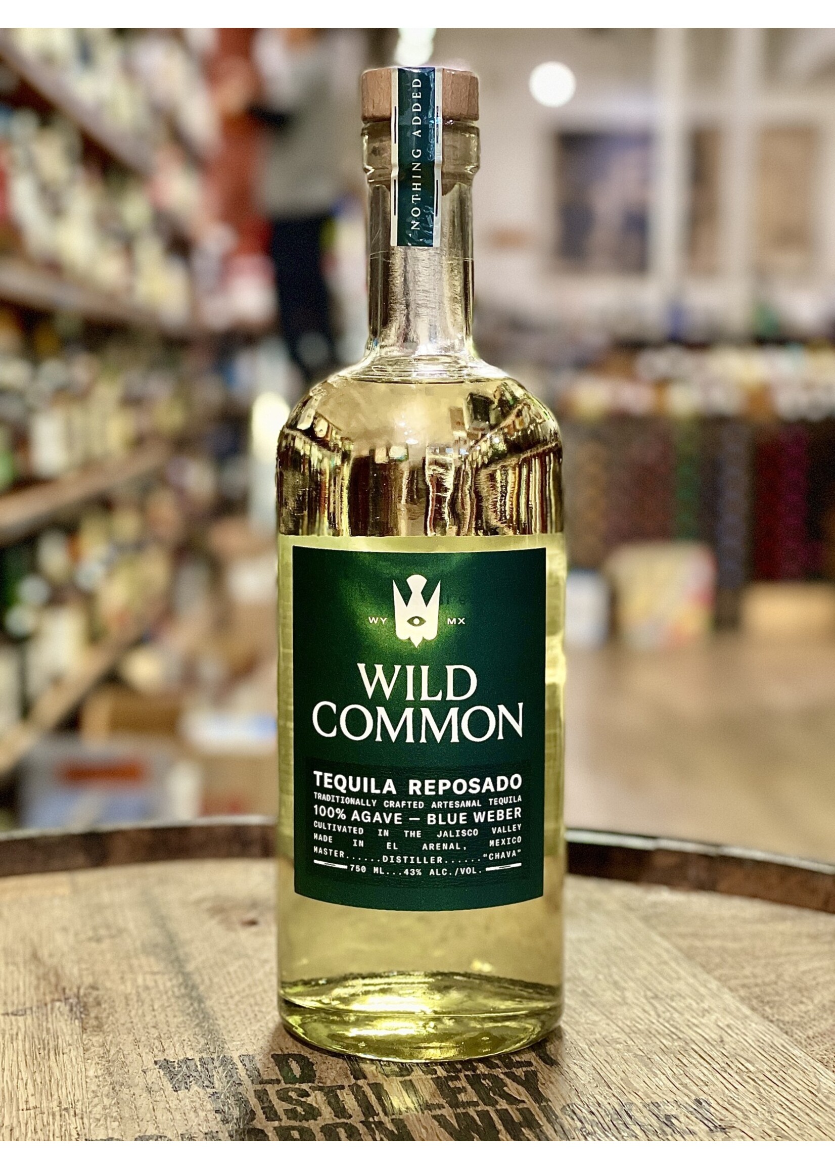 PM Spirits Wild Common / Tequila Reposado 43% abv / 750mL