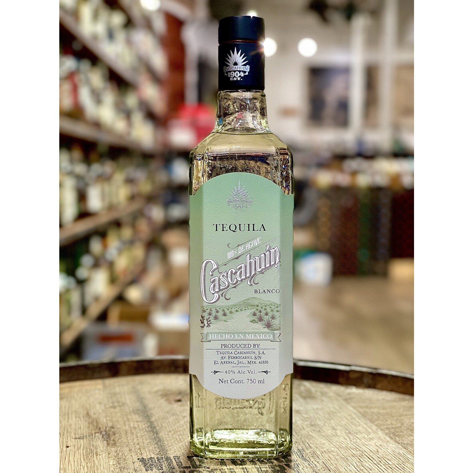 Cascahuin Cascahuin / Blanco Tequila 40% abv / 750mL