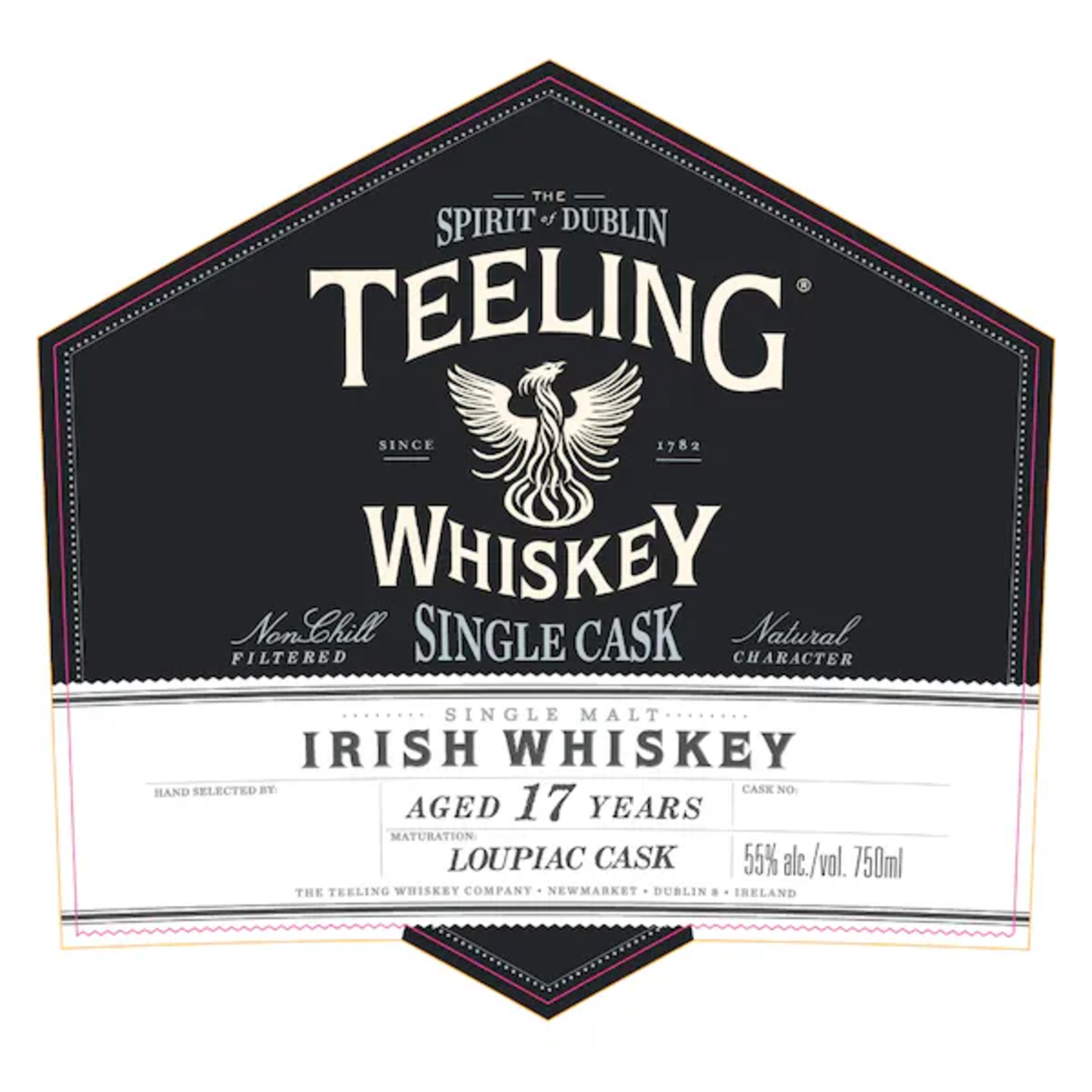 Teeling Teeling / 17 Year Loupiac NY Single Cask Cask  54.3% abv / 750mL