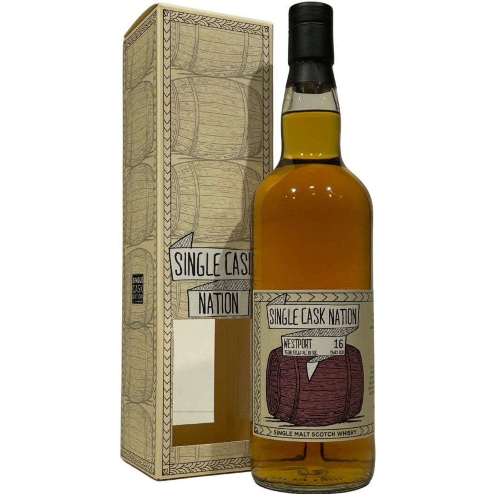 Single Cask Nation Single Cask Nation / Westport 16 Year Sherry Butt / 750mL