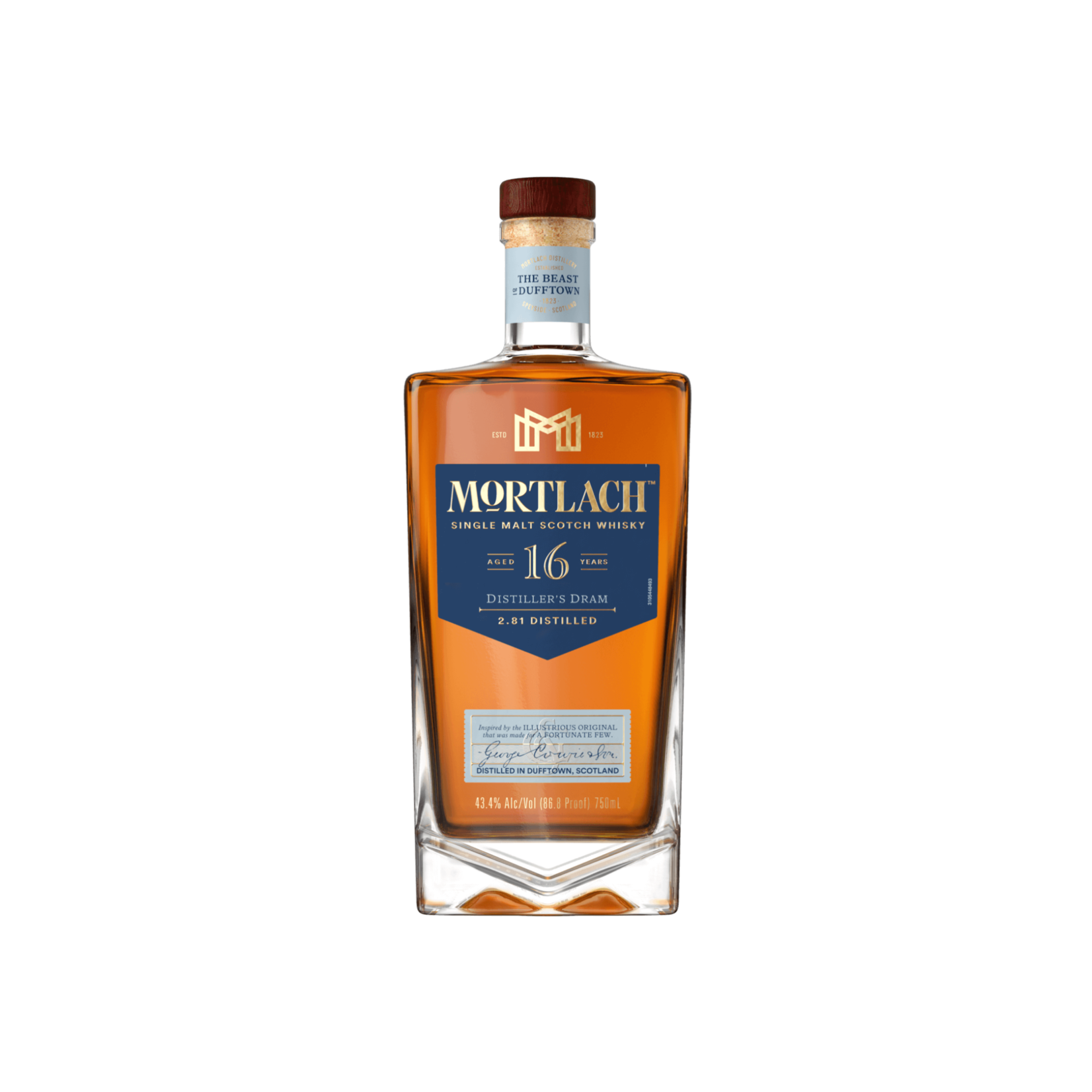 Mortlach Mortlach / 16 Year Single Malt Scotch Whisky 43.4% abv / 750mL