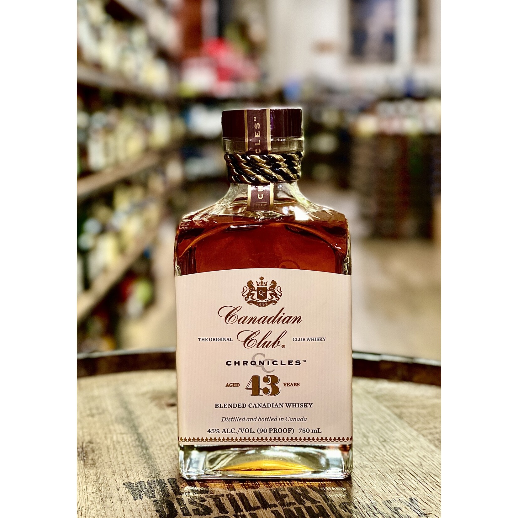 Canadian Club Canadian Club / Chronicles 43 Year Old Whisky / 750mL