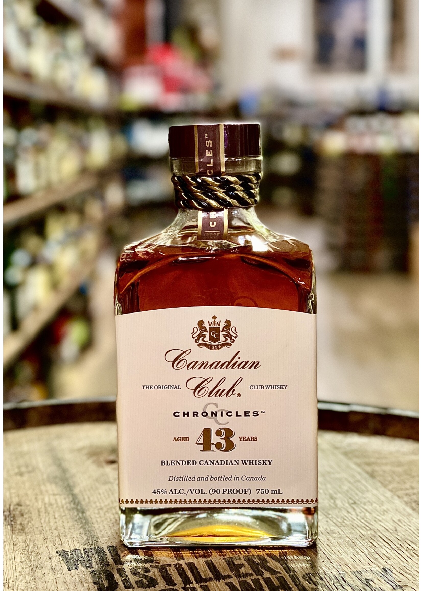 Canadian Club Canadian Club / Chronicles 43 Year Old Whisky / 750mL
