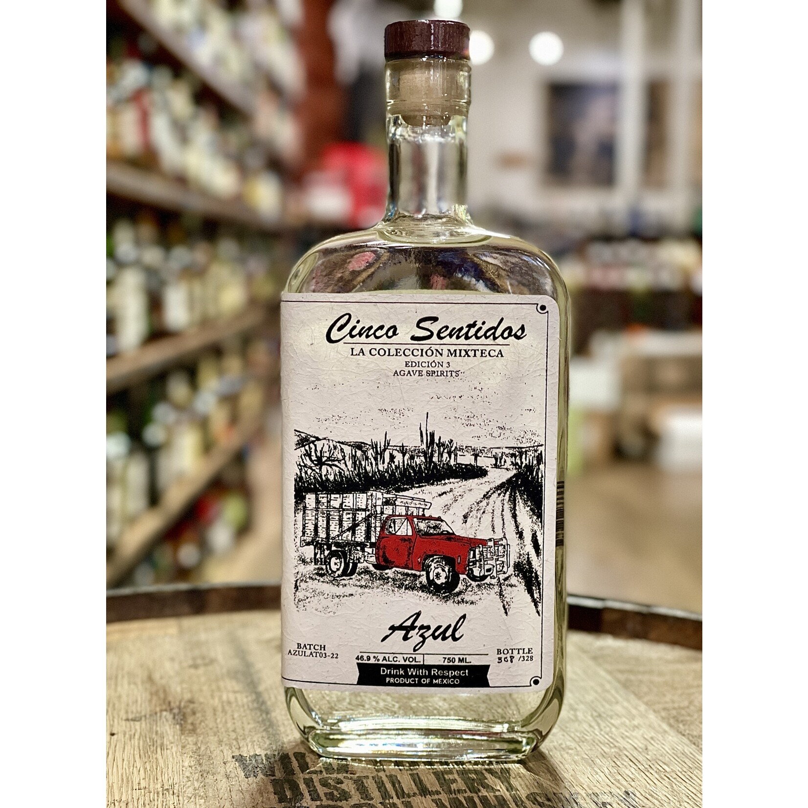 Cinco Sentidos Cinco Sentidos / La Coleccion Mixteca Edicion #3 Azul 46.9% abv / 750mL