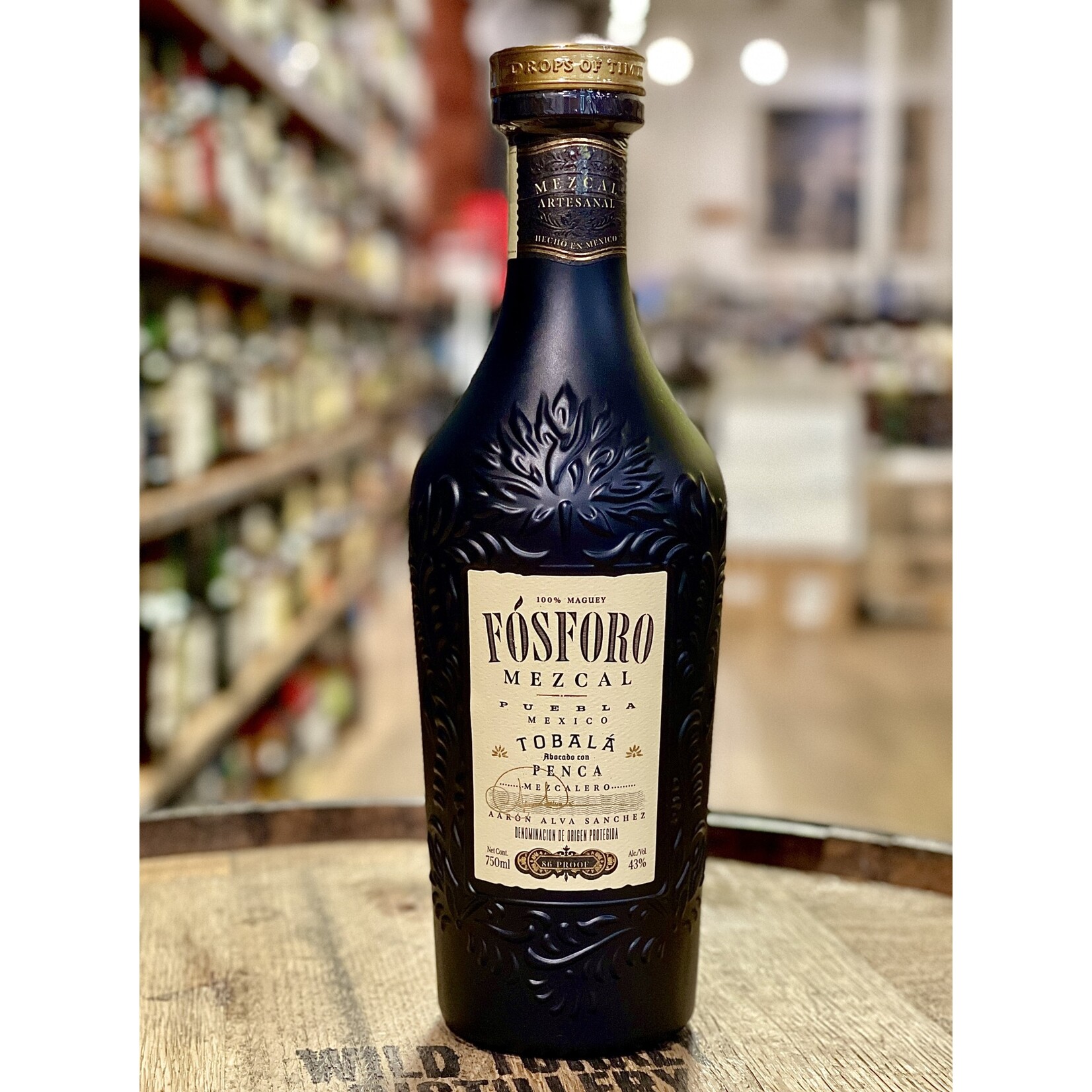 Fosforo Fosforo / Mezcal Tobala Penca 43% abv / 750mL