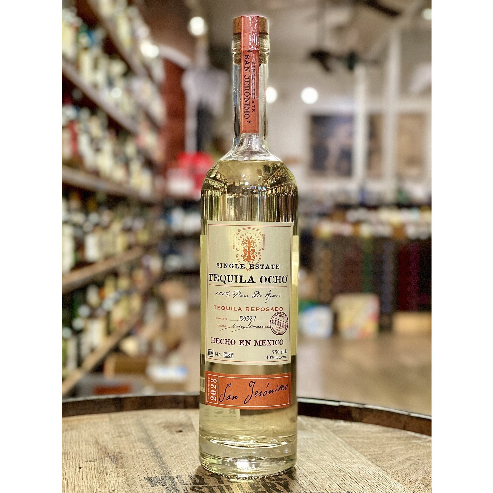 Tequila Ocho Tequila Ocho / Reposado 40% abv / 750mL (vintage may vary from image)