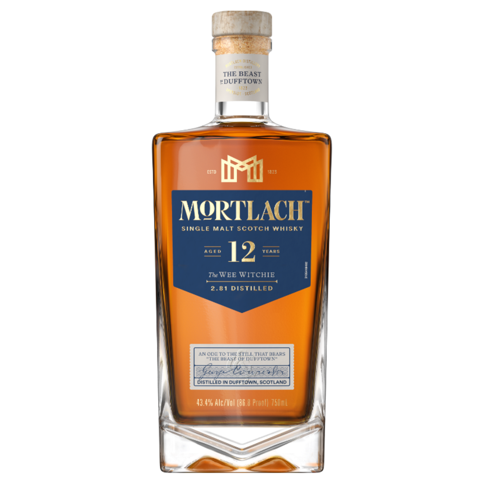 Mortlach Mortlach / 12 Year Single Malt Scotch Whisky 43.4% abv / 750mL